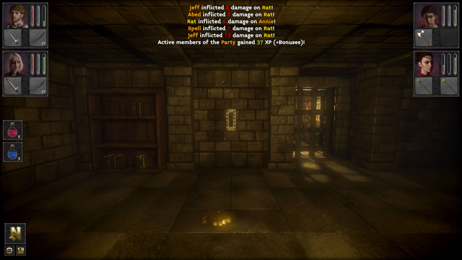 Screenshot for The Deep Paths: Labyrinth of Andokost
