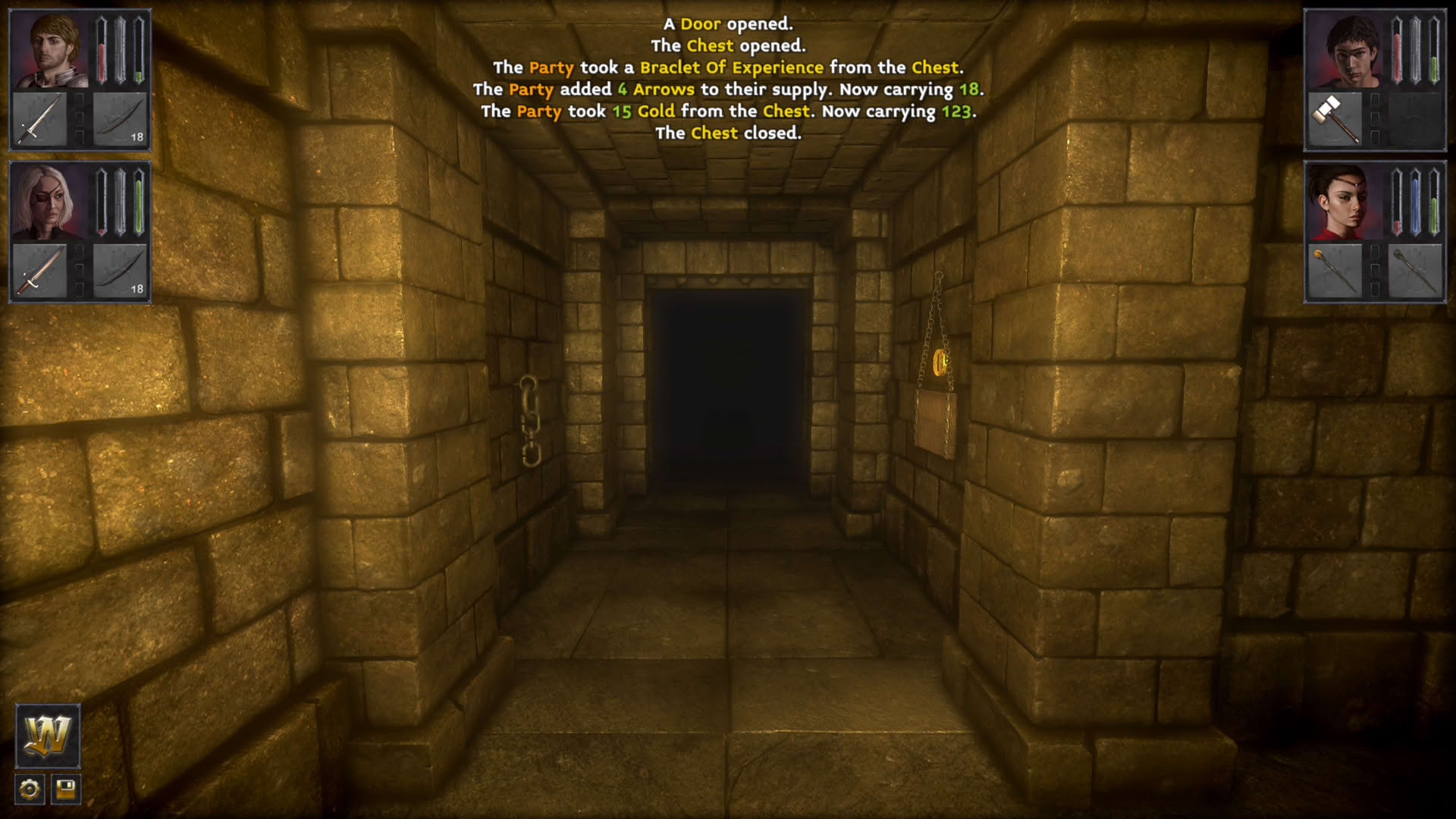 Screenshot for The Deep Paths: Labyrinth of Andokost