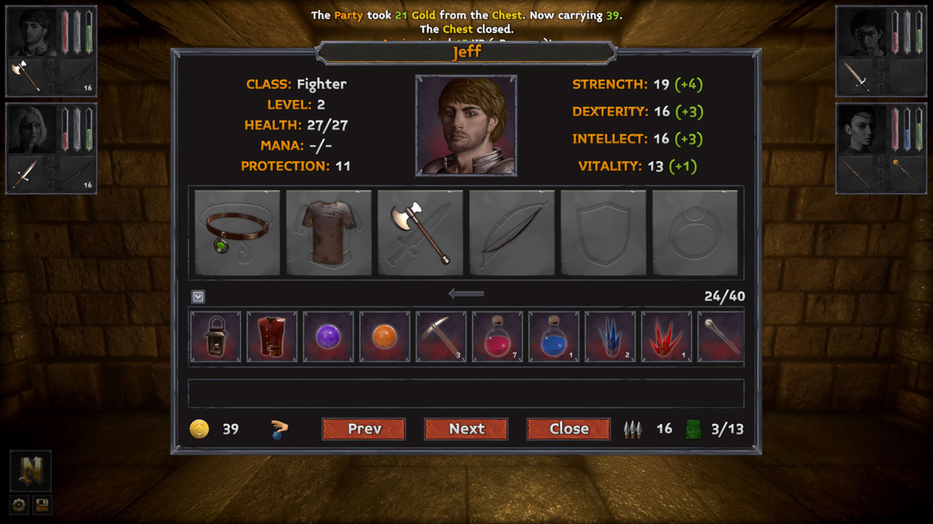 Screenshot for The Deep Paths: Labyrinth of Andokost