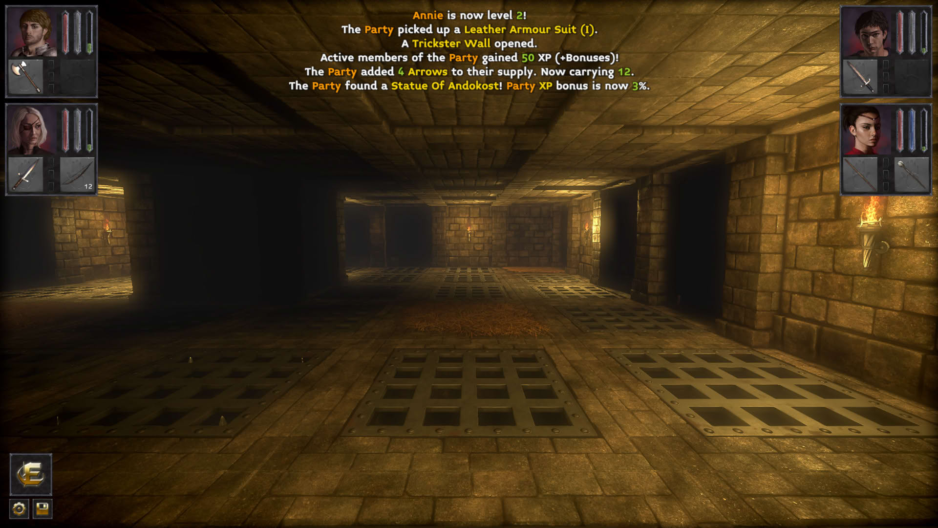 Screenshot for The Deep Paths: Labyrinth of Andokost