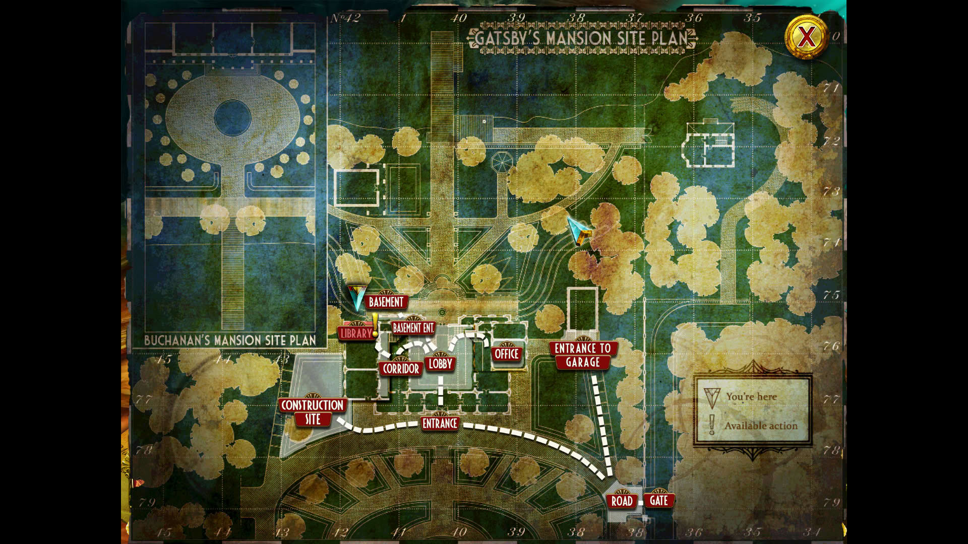 Screenshot for The Great Gatsby: Secret Treasure