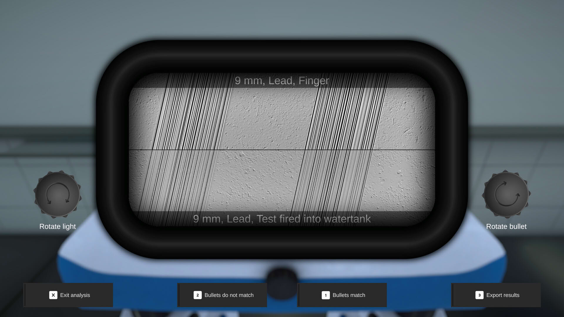 Screenshot for Forensics: Crime Scene Detective