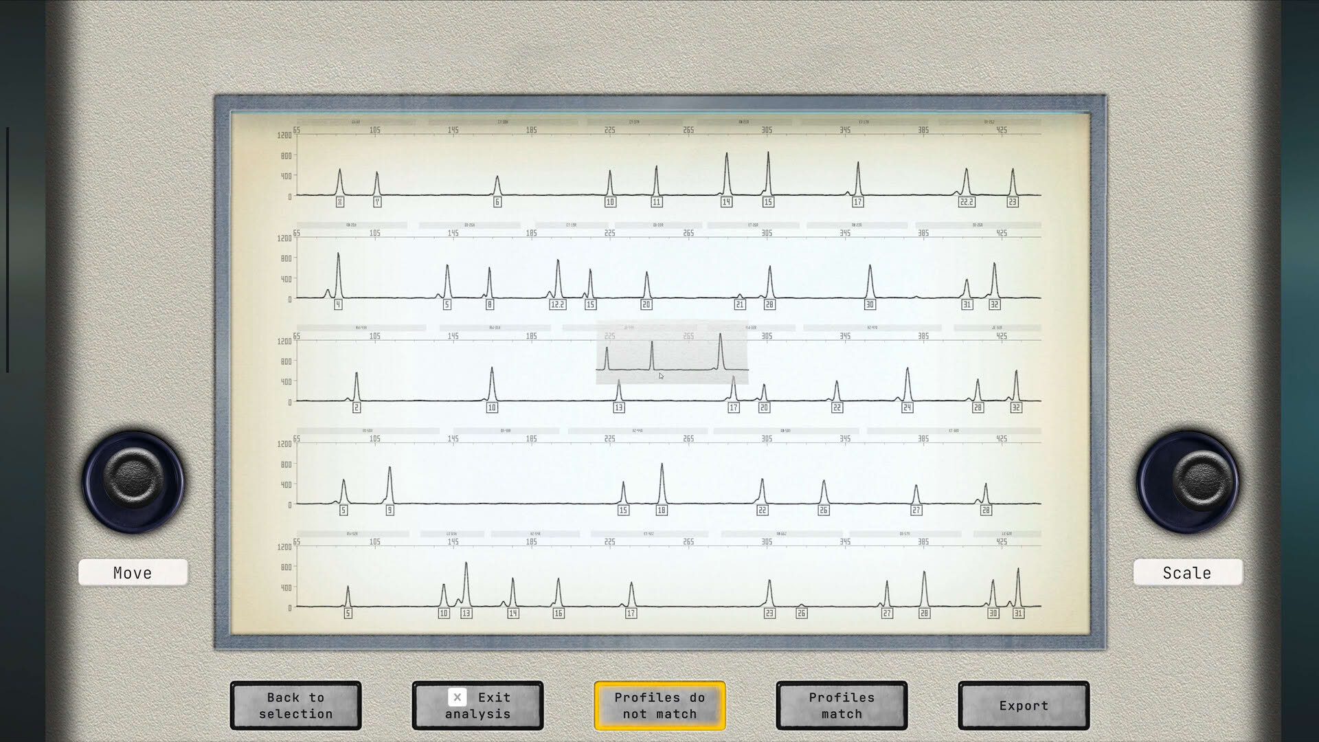 Screenshot for Forensics: Crime Scene Detective