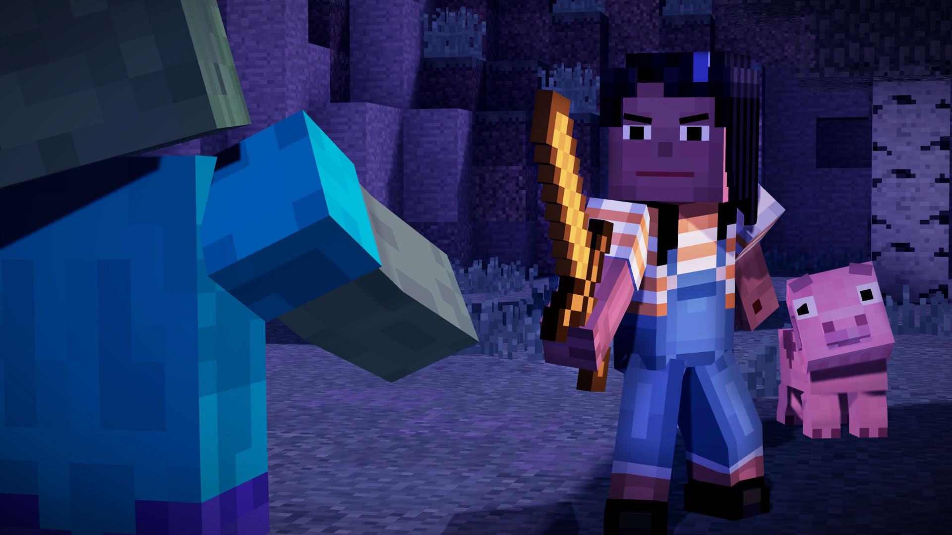 Screenshot for Minecraft: Story Mode