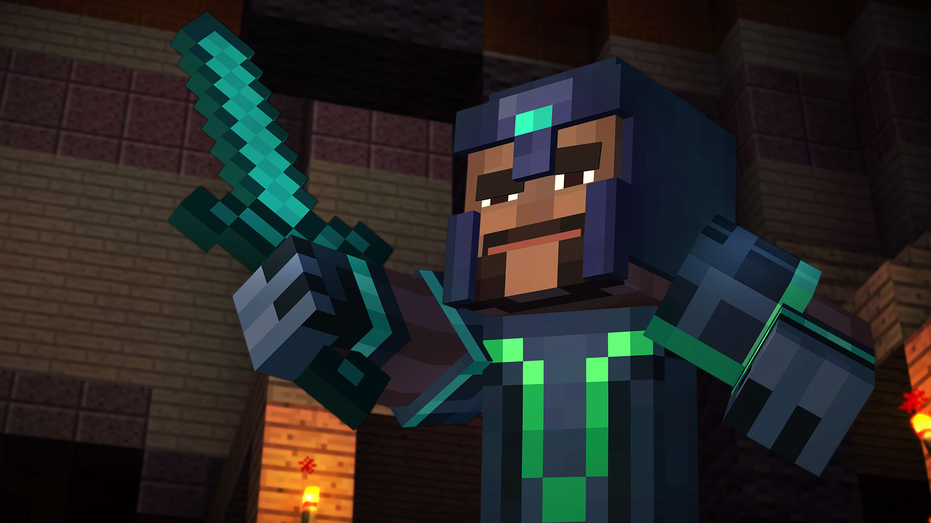 Screenshot for Minecraft: Story Mode