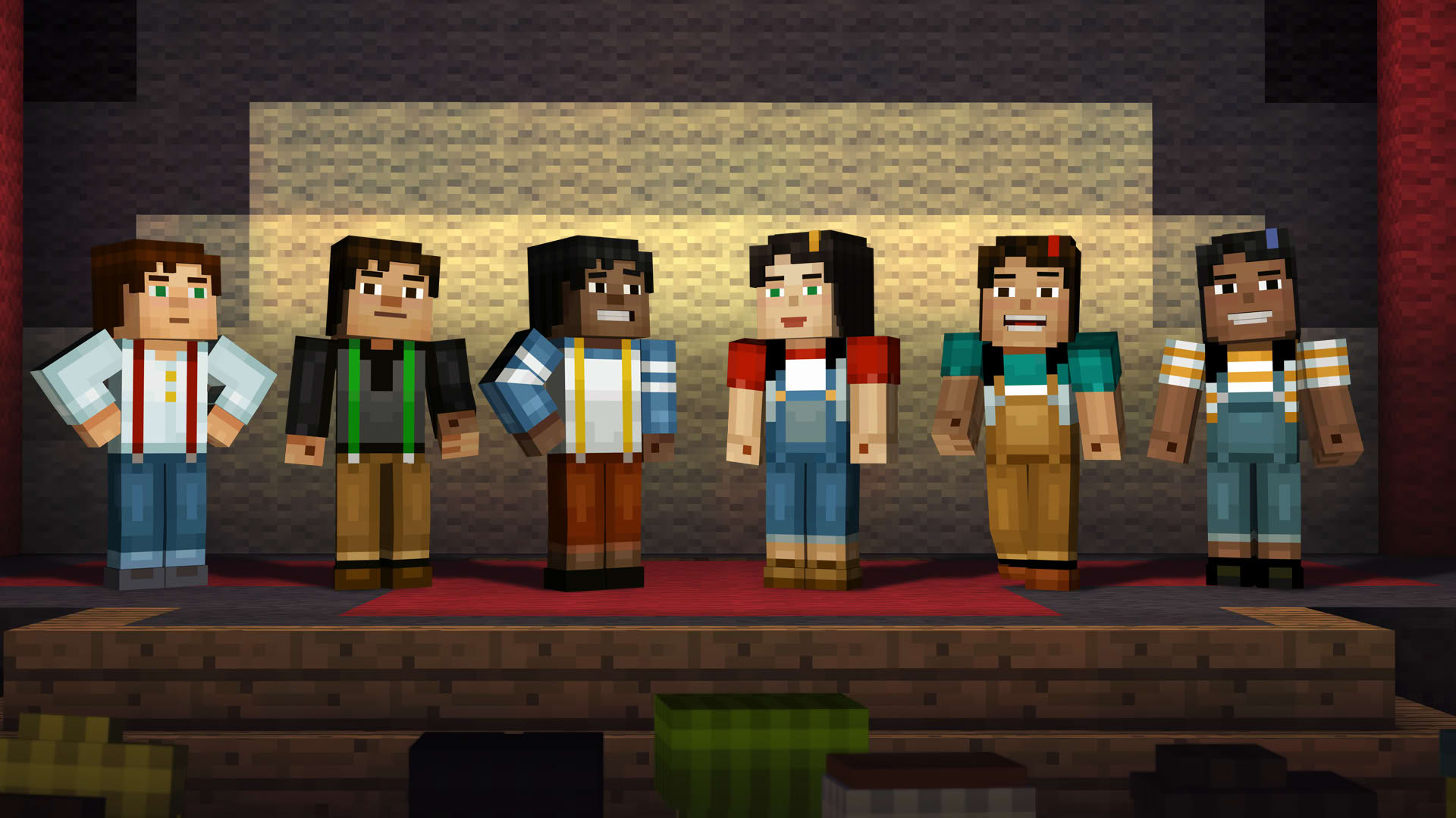 Screenshot for Minecraft: Story Mode