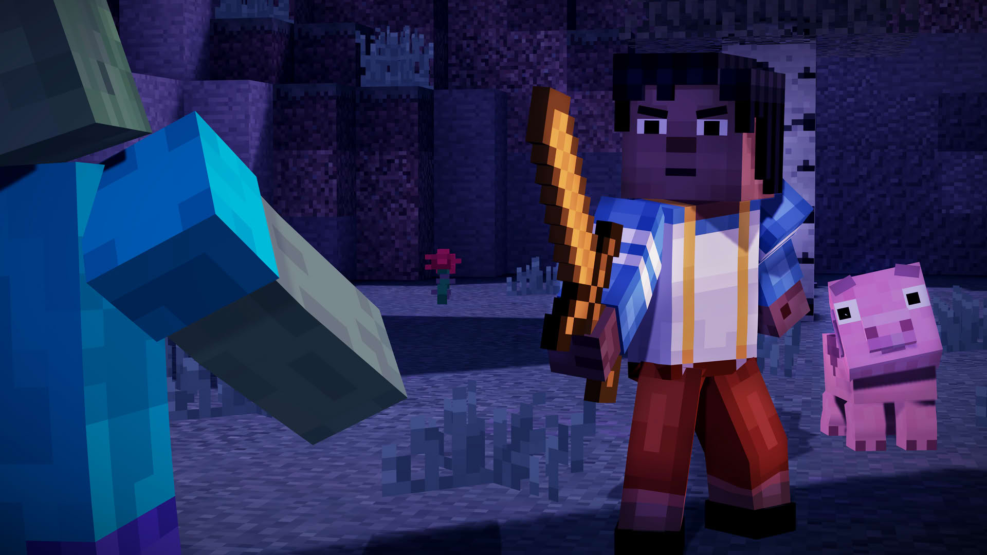 Screenshot for Minecraft: Story Mode