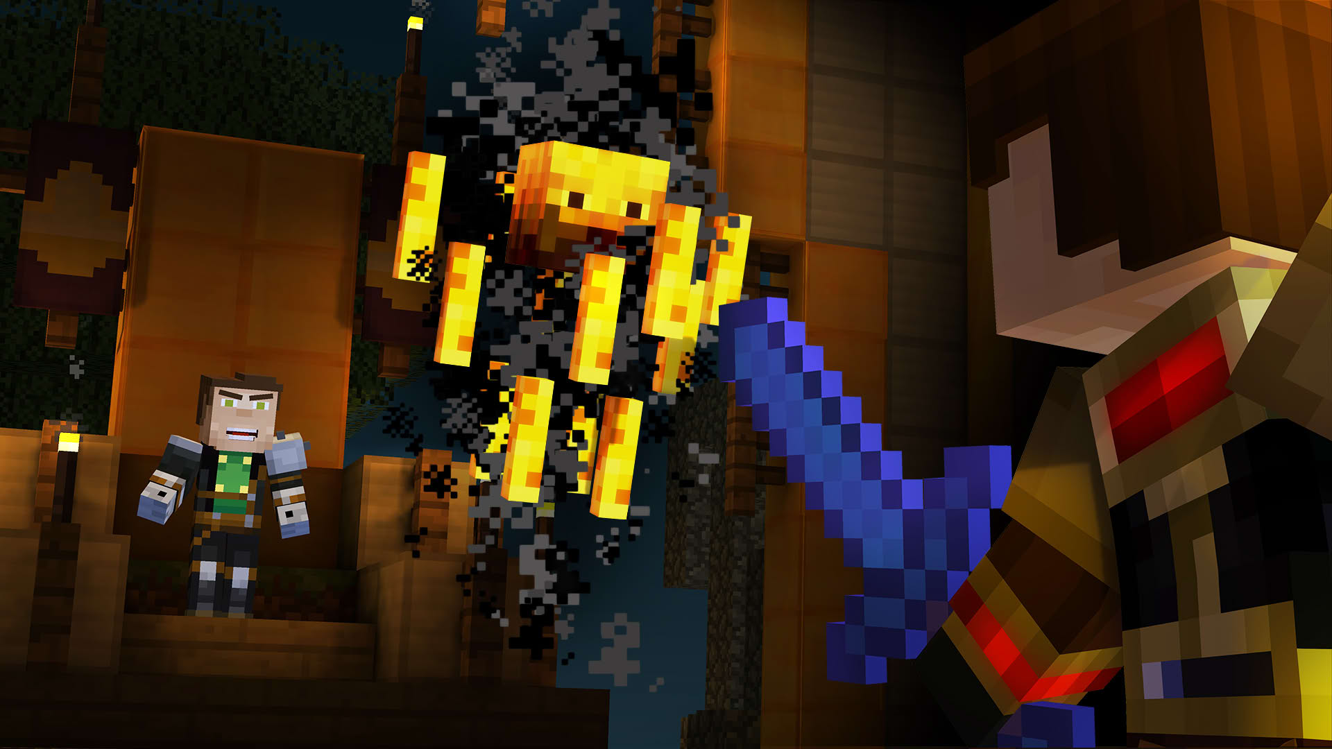 Screenshot for Minecraft: Story Mode