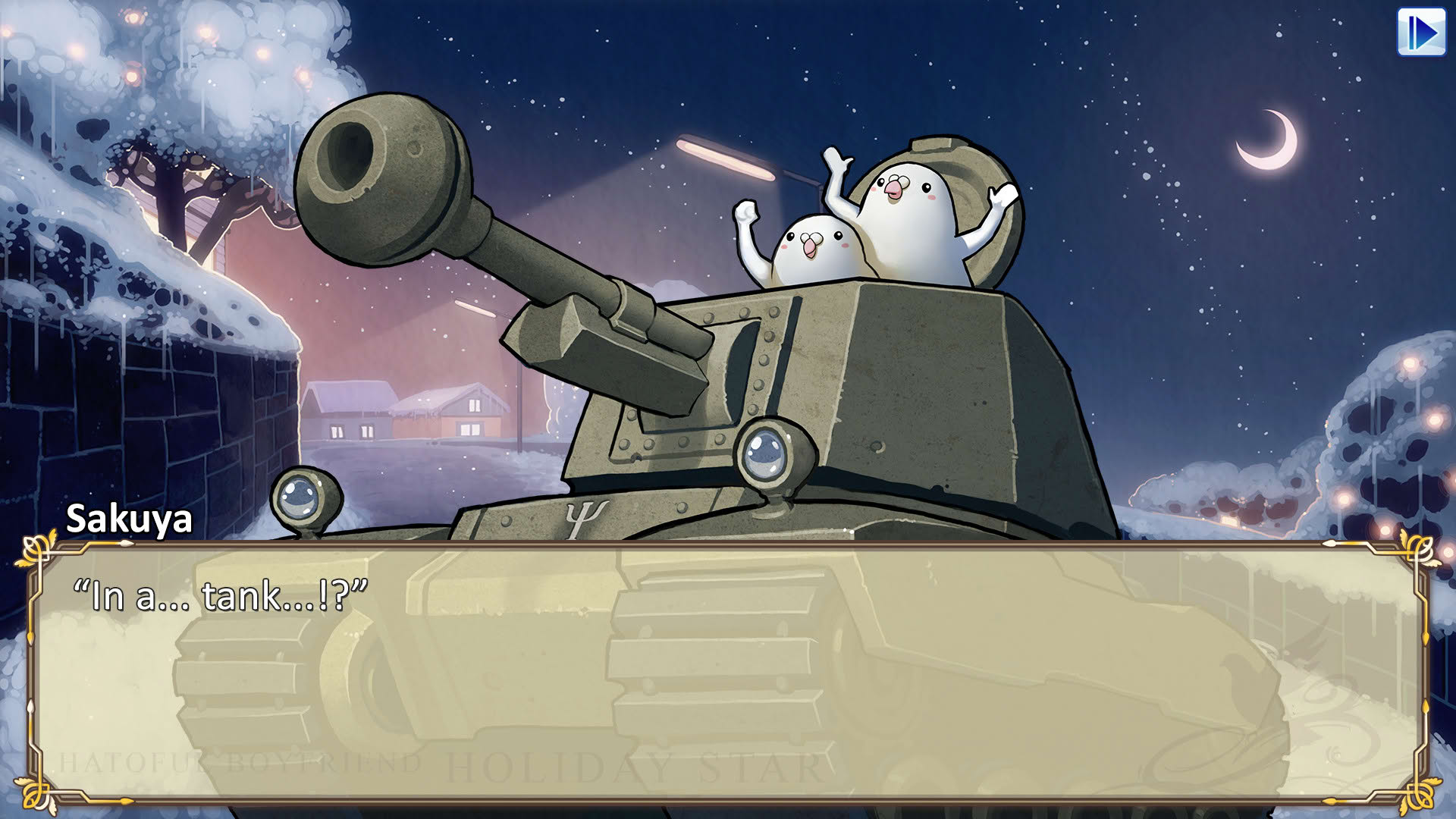 Screenshot for Hatoful Boyfriend: Holiday Star