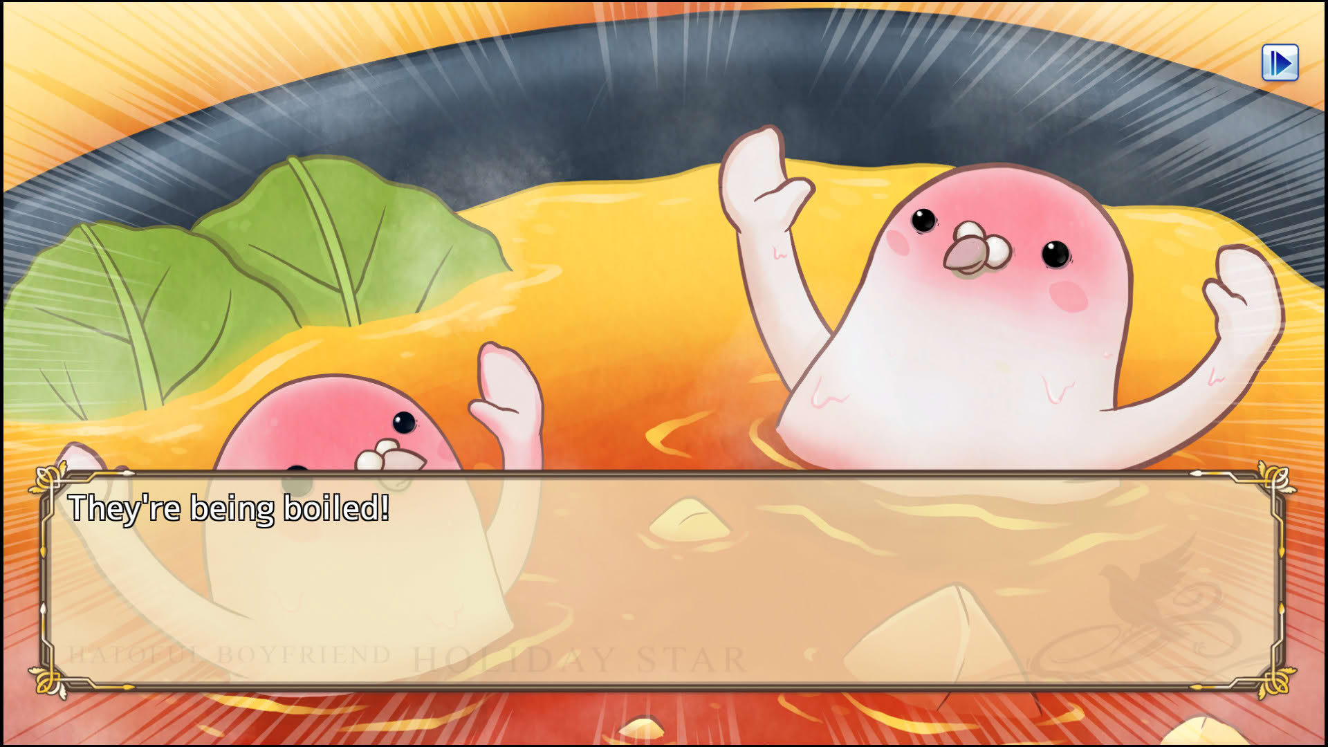 Screenshot for Hatoful Boyfriend: Holiday Star
