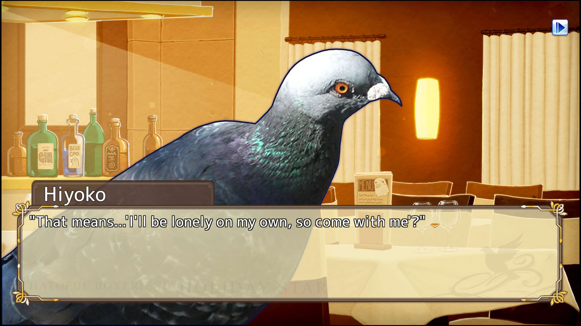 Screenshot for Hatoful Boyfriend: Holiday Star
