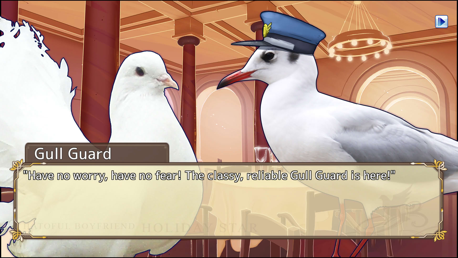 Screenshot for Hatoful Boyfriend: Holiday Star