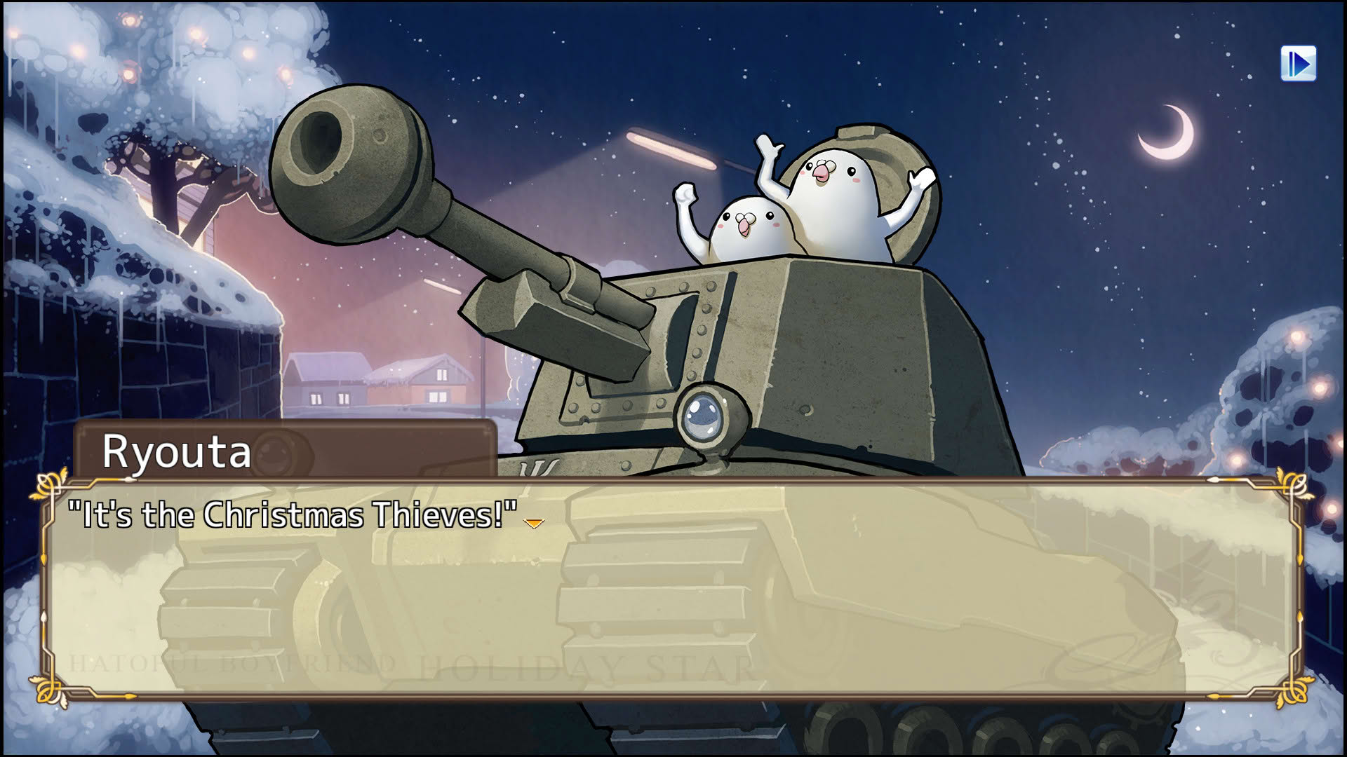Screenshot for Hatoful Boyfriend: Holiday Star