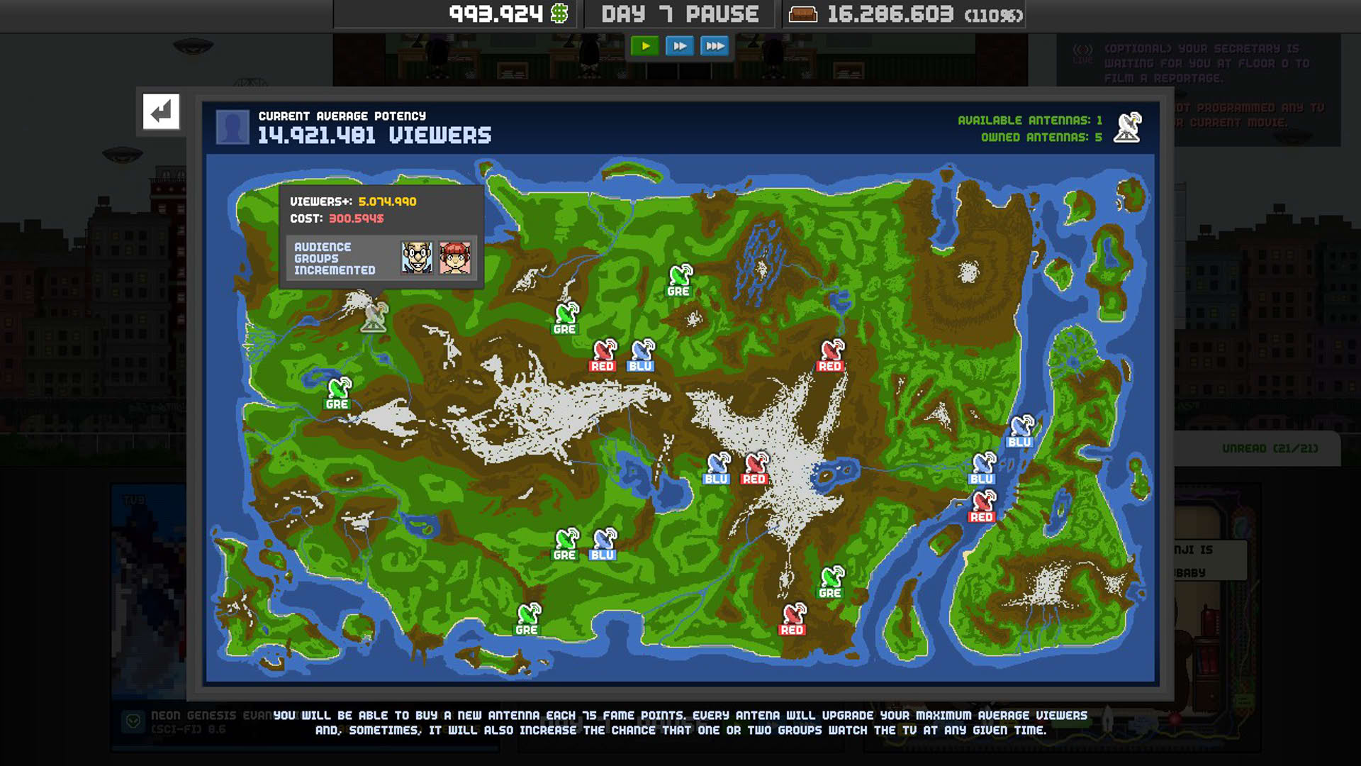 Screenshot for Empire TV Tycoon