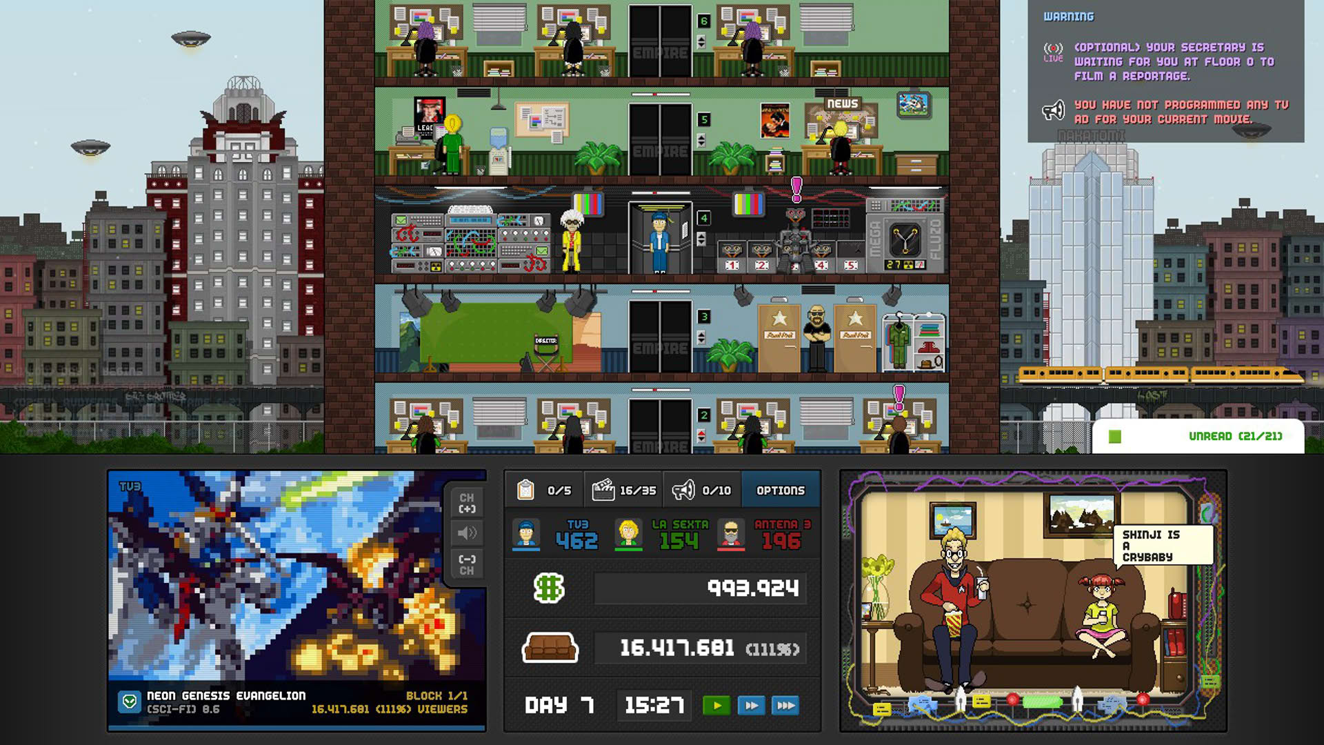 Screenshot for Empire TV Tycoon