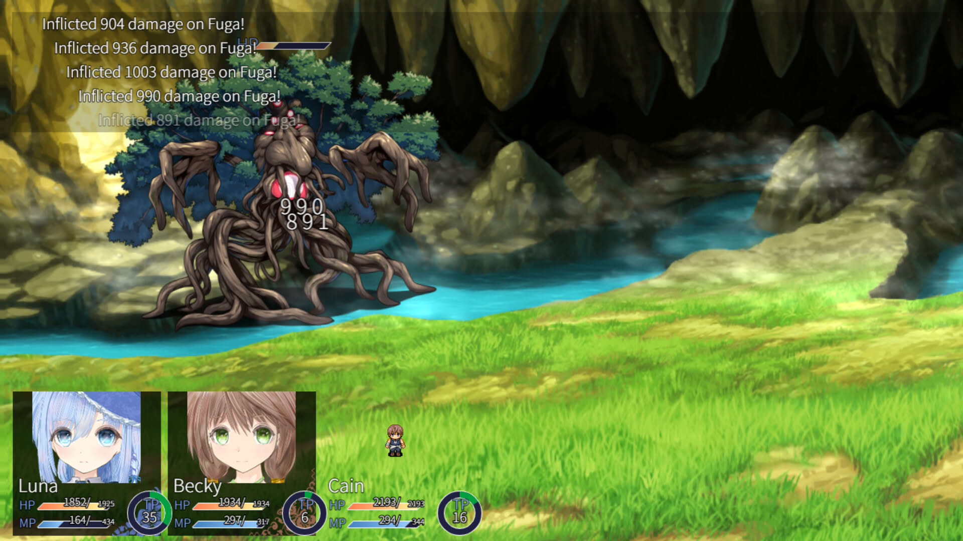 Screenshot for Celeste Blue Wizard Luna