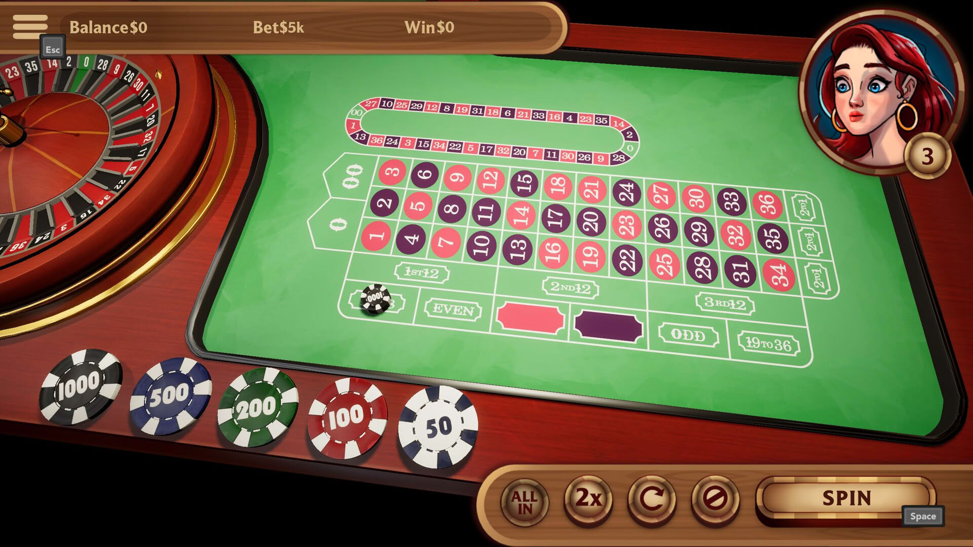 Screenshot for Hot Stakes Casino: American Roulette