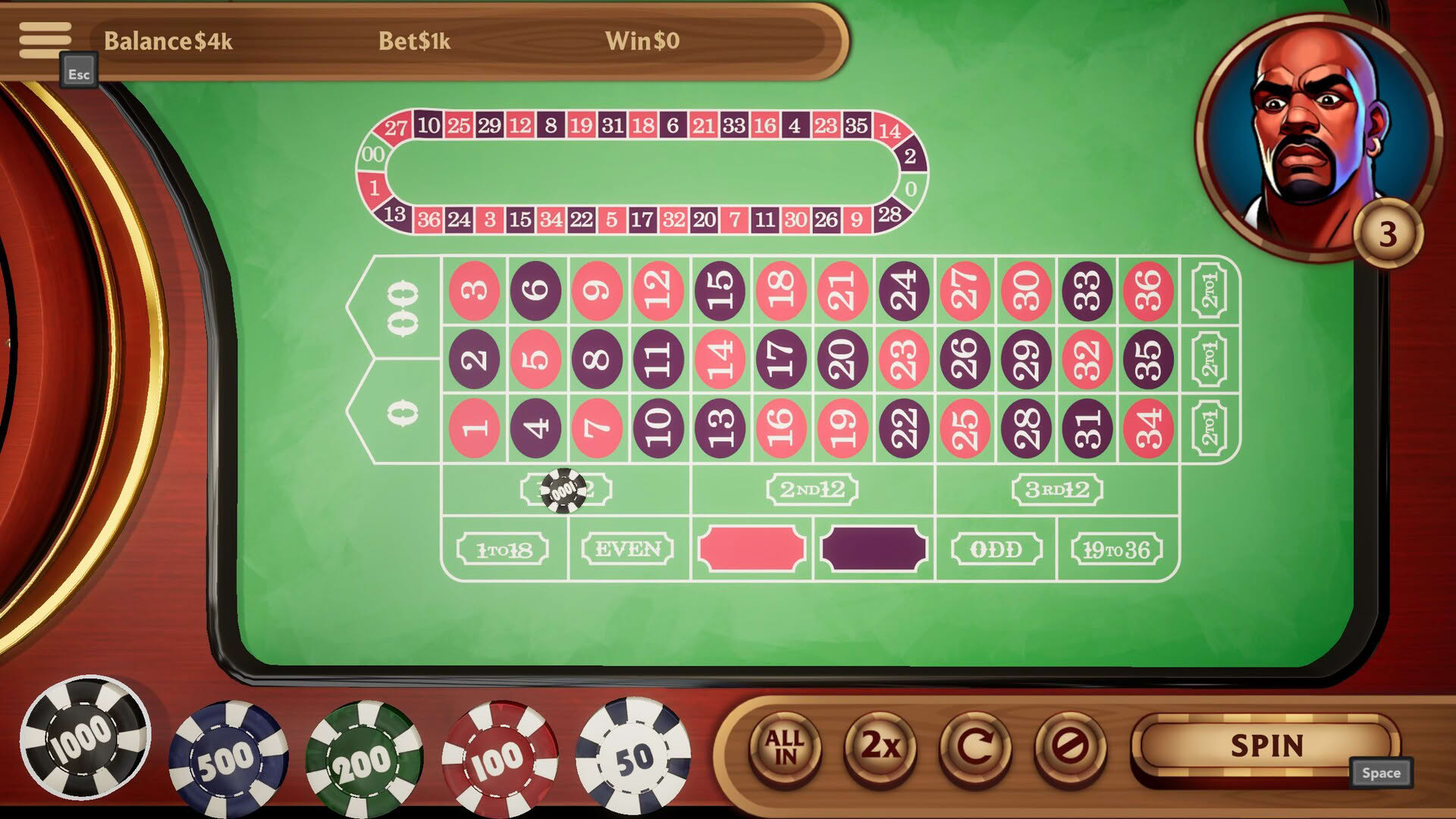 Screenshot for Hot Stakes Casino: American Roulette