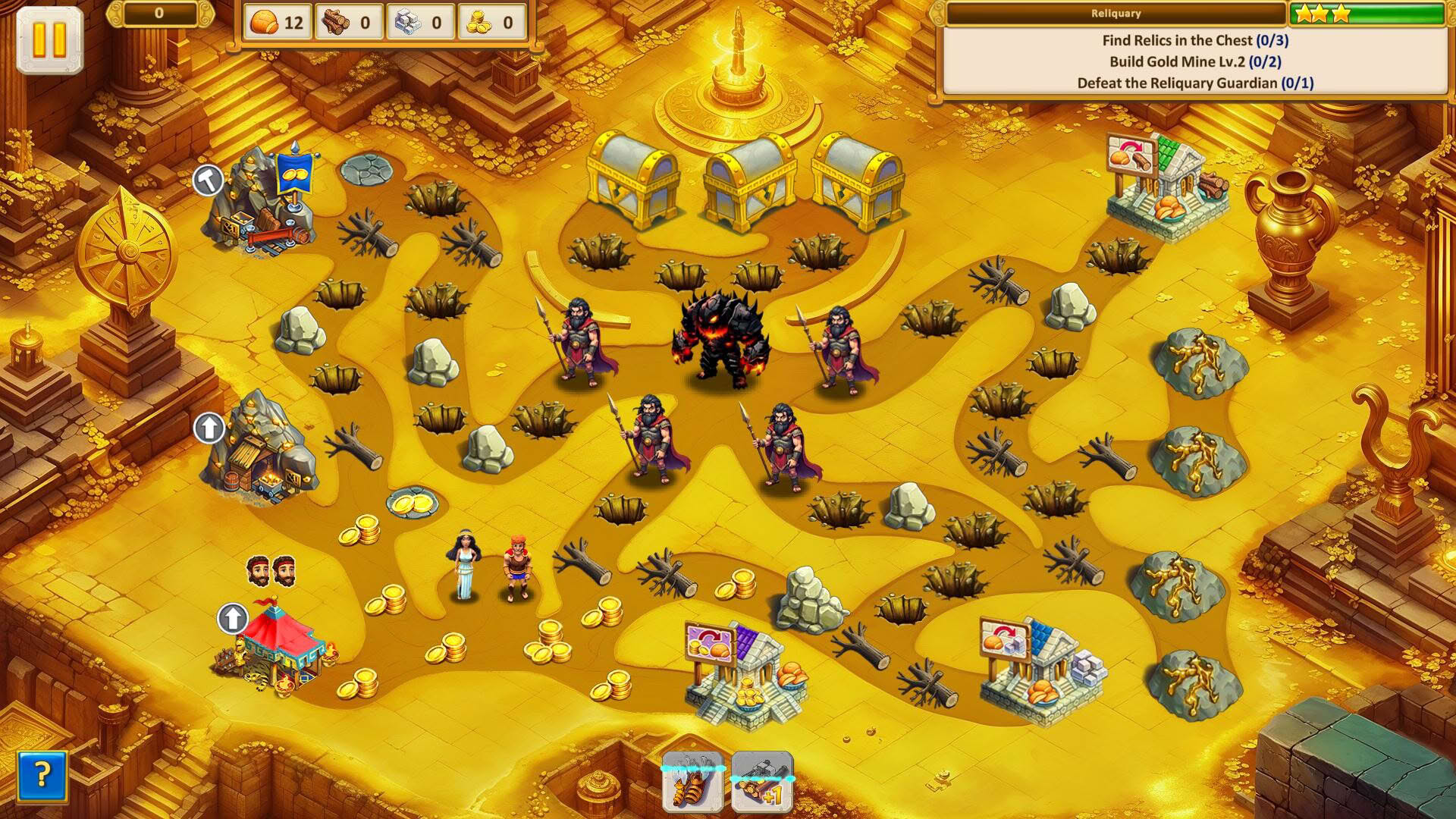 Screenshot for Argonauts Agency: Ares Games