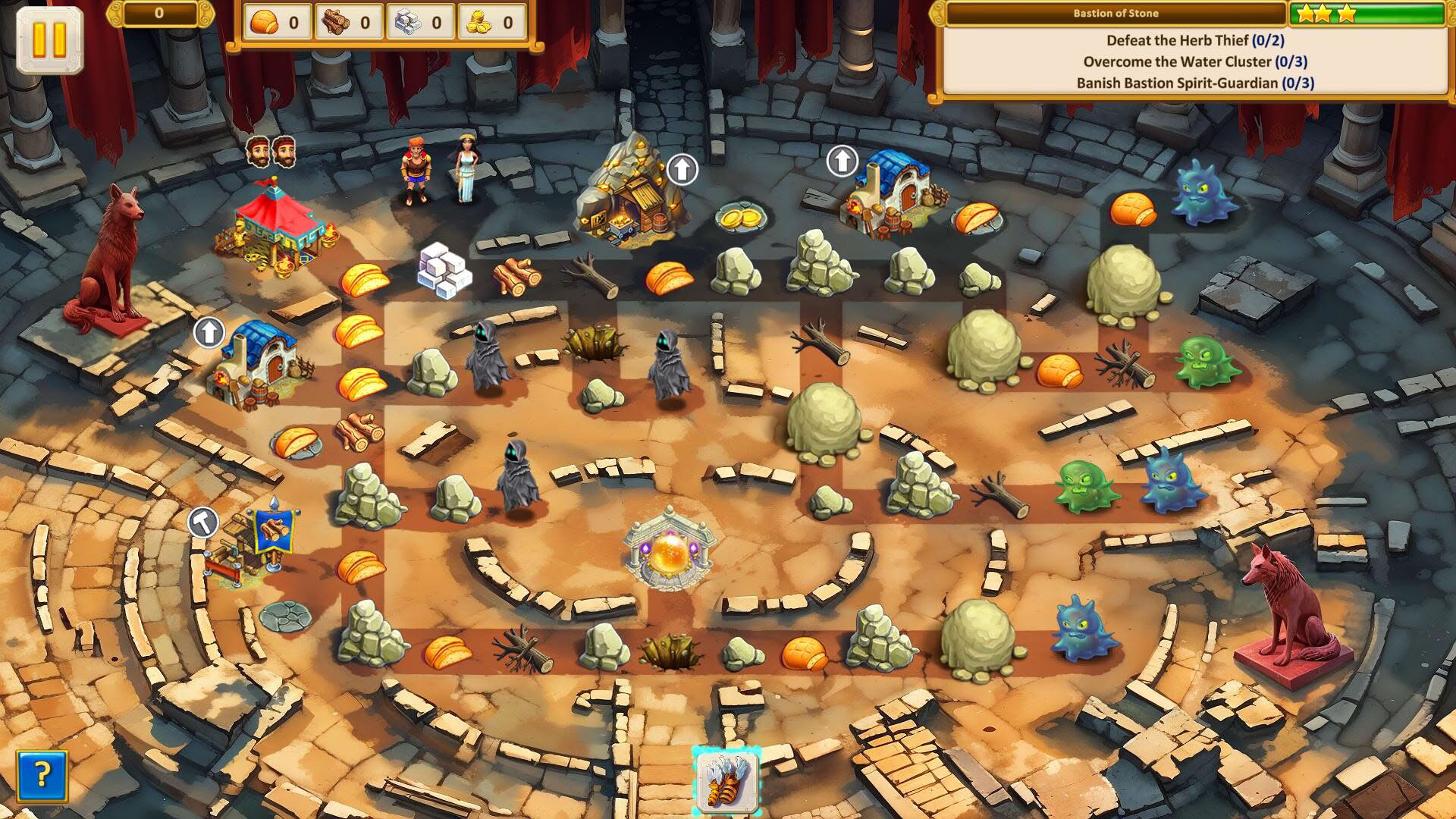 Screenshot for Argonauts Agency: Ares Games