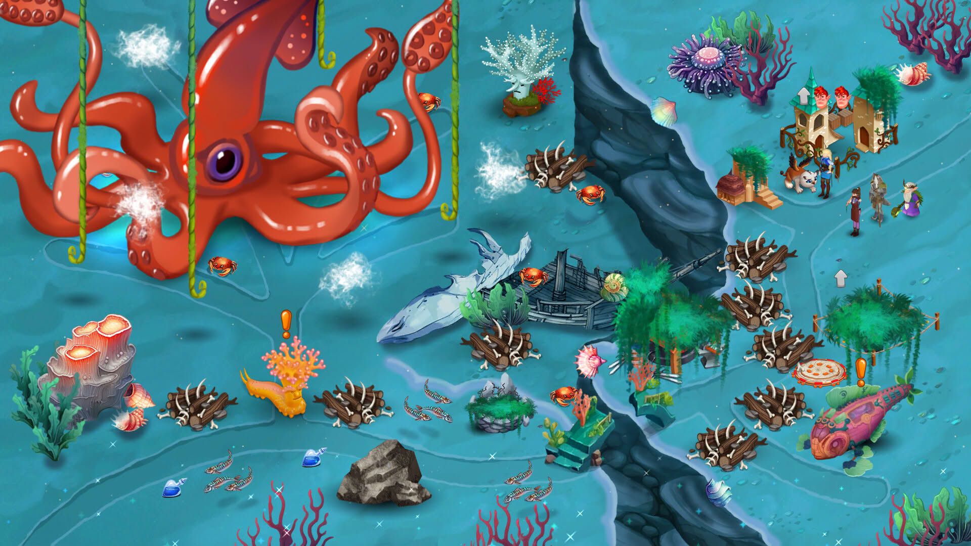 Screenshot for Elven Rivers V: The UnderSea
