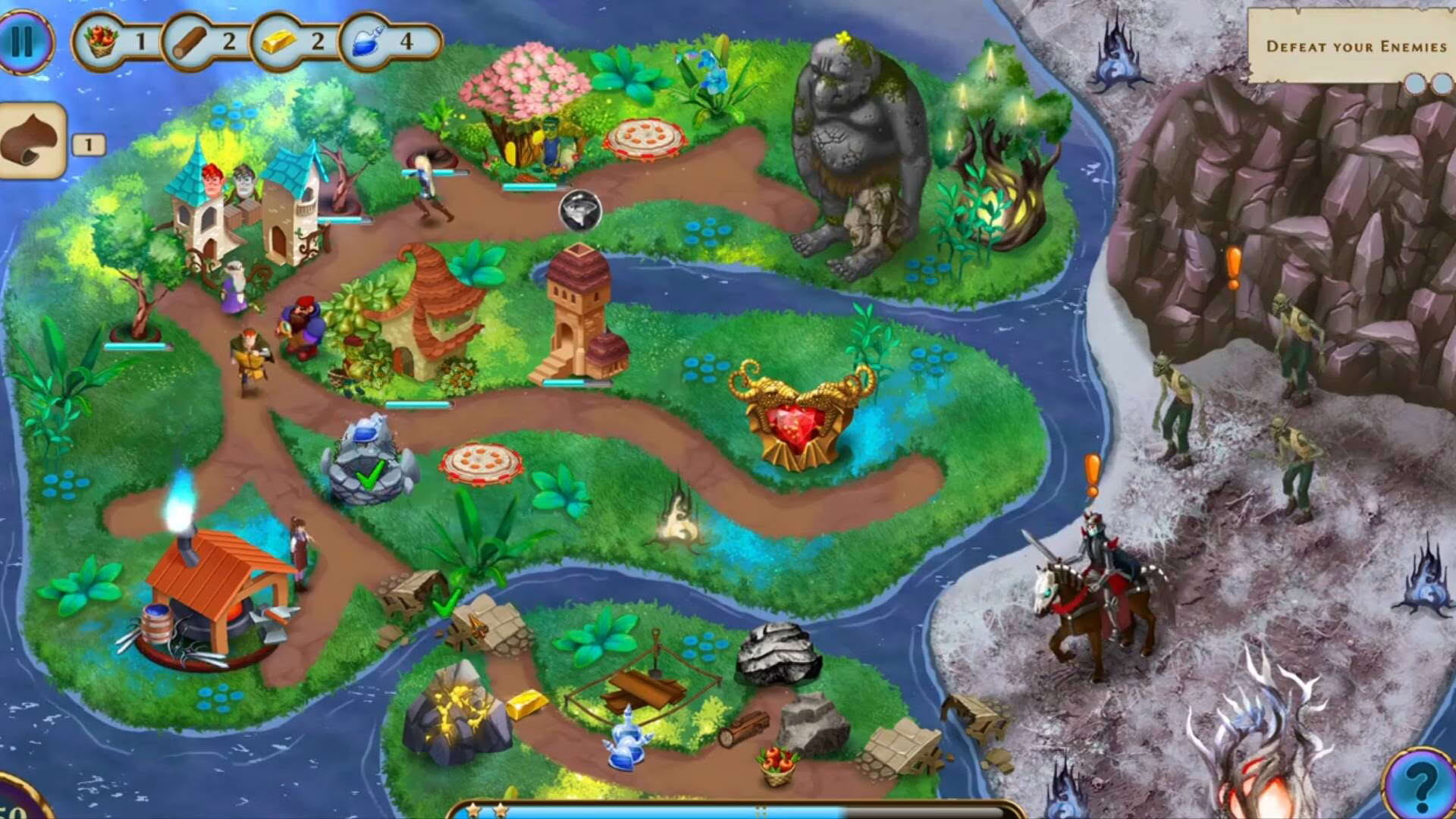 Screenshot for Elven Rivers VII: The Crimson Tide