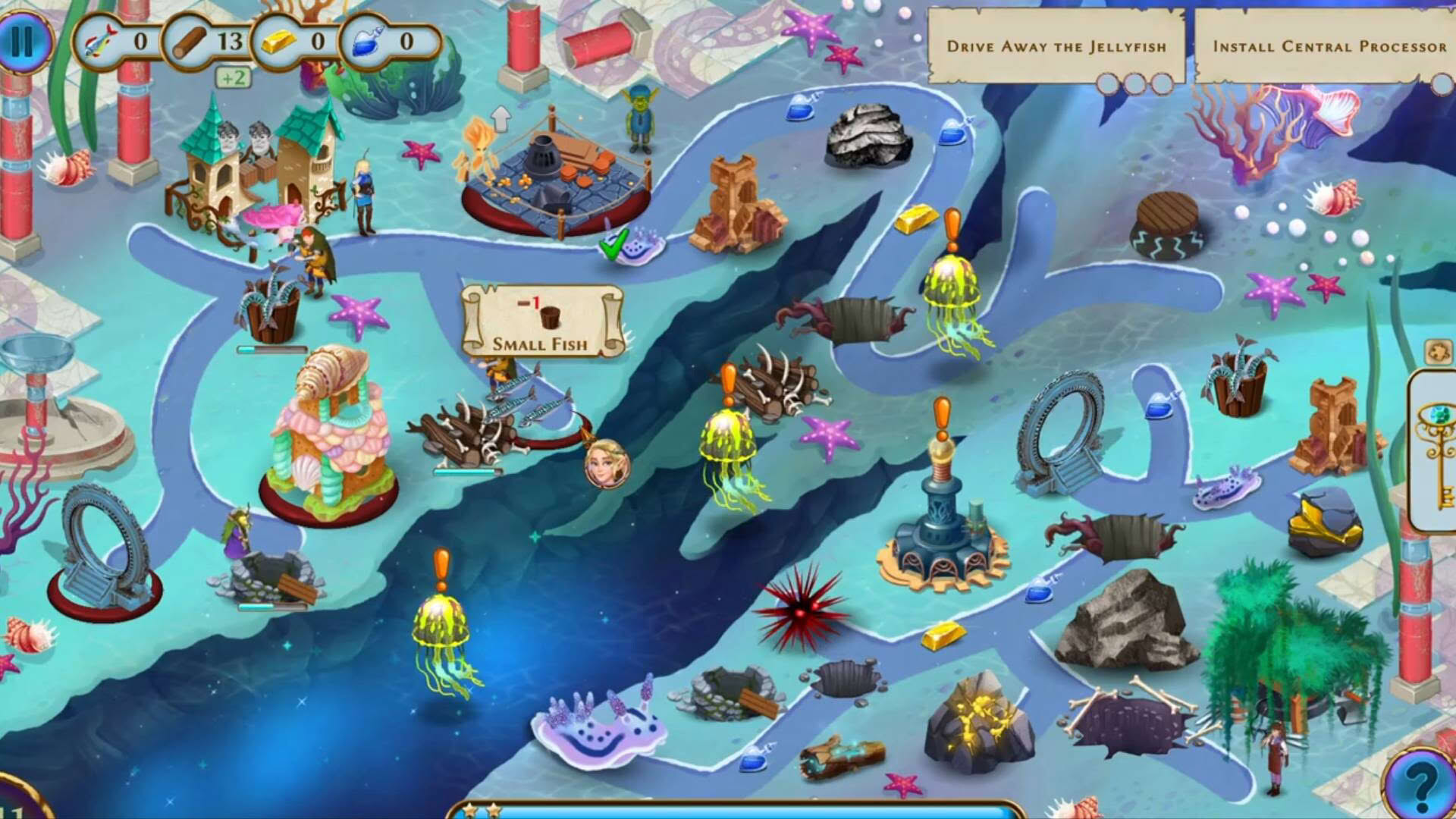 Screenshot for Elven Rivers VII: The Crimson Tide