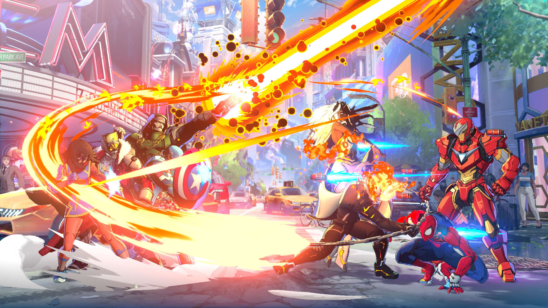 Screenshot for Marvel Tokon: Fighting Souls