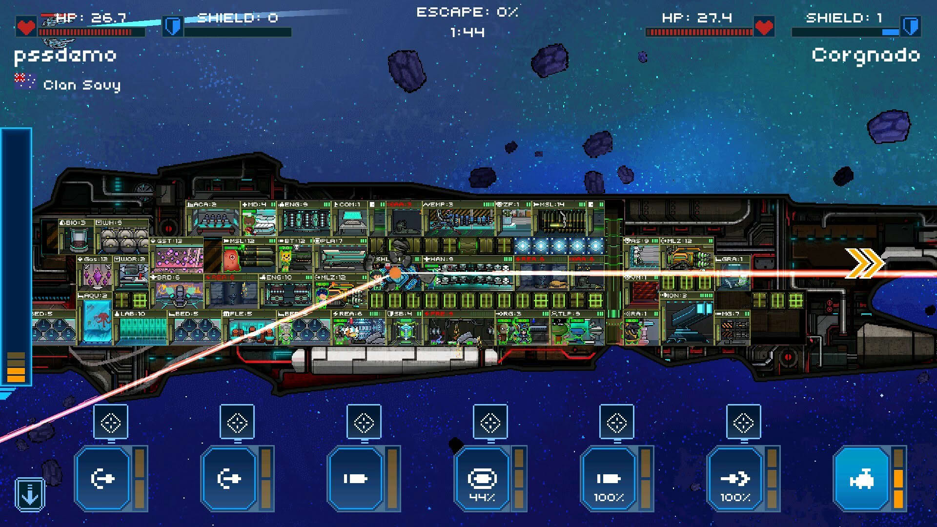 Screenshot for Pixel Starships