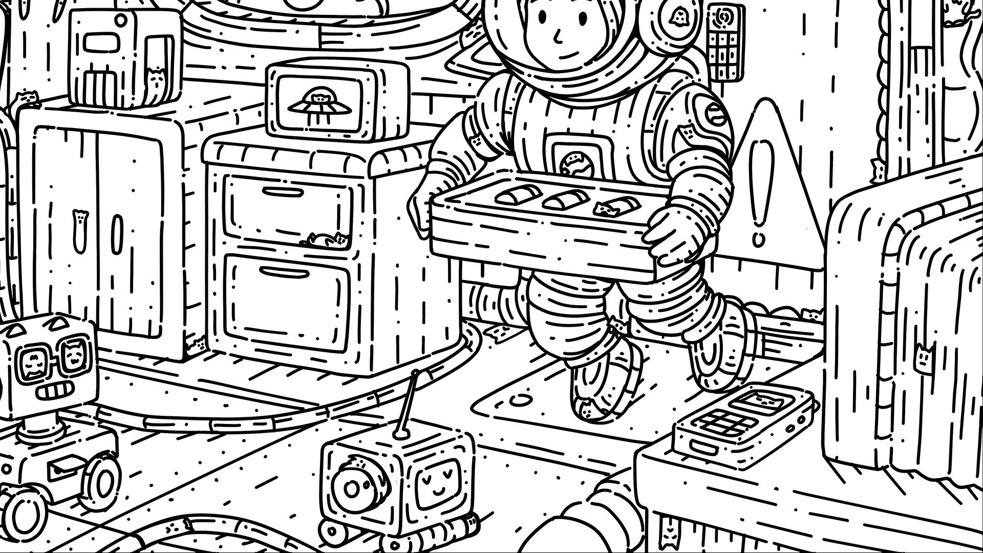 Screenshot for 100 Astro Cats