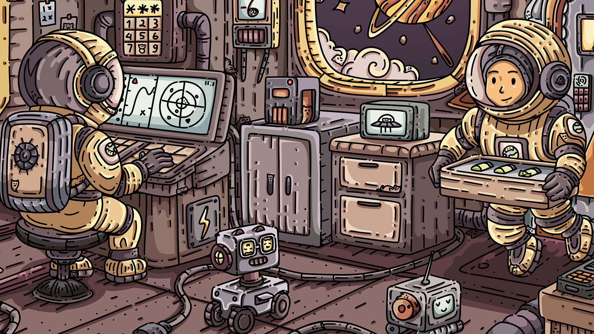 Screenshot for 100 Astro Cats