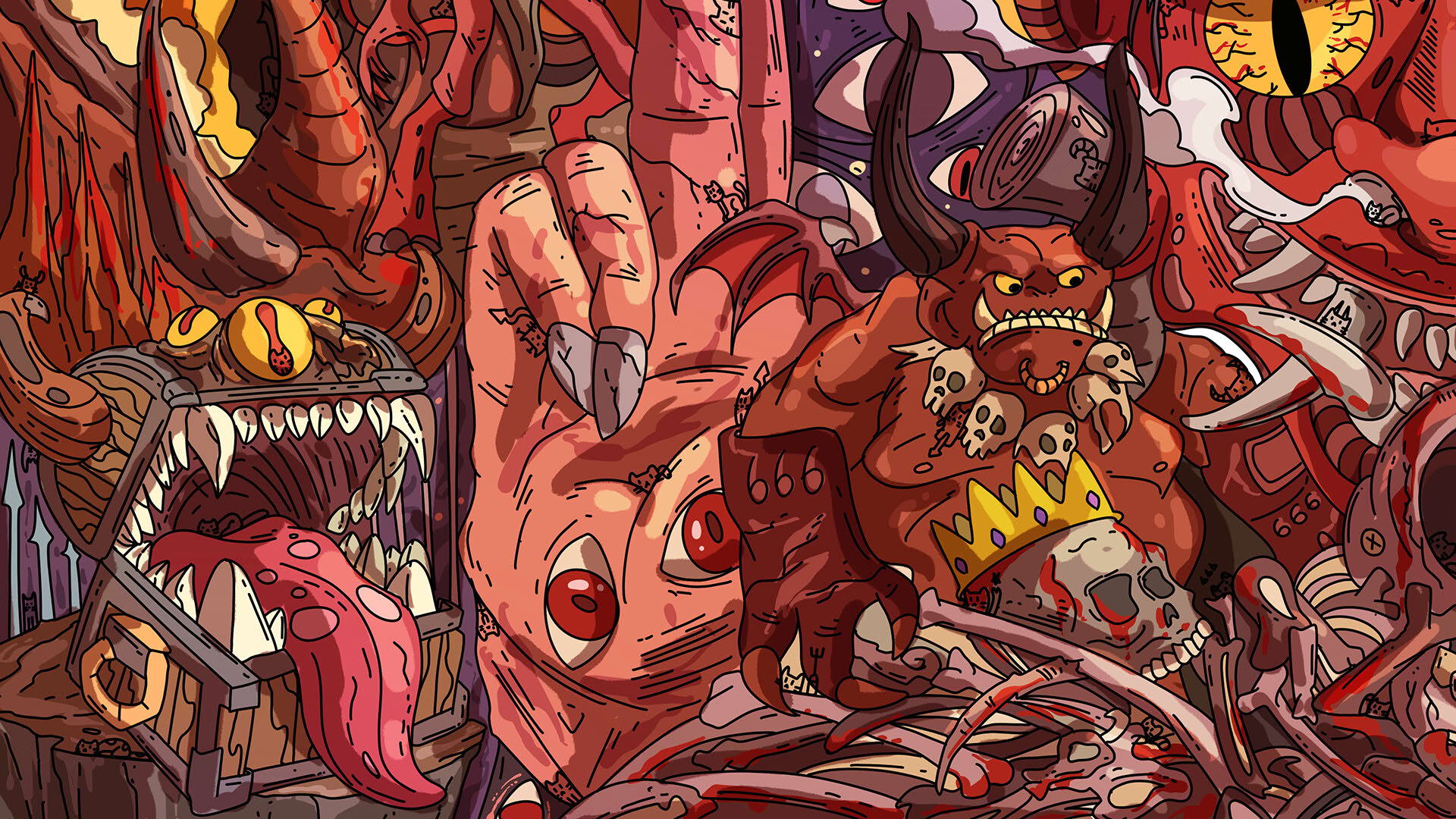 Screenshot for 100 Demon Cats