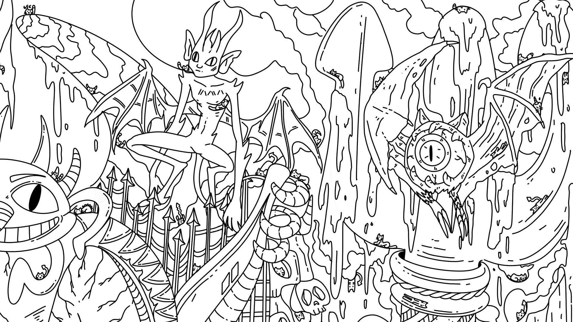 Screenshot for 100 Demon Cats