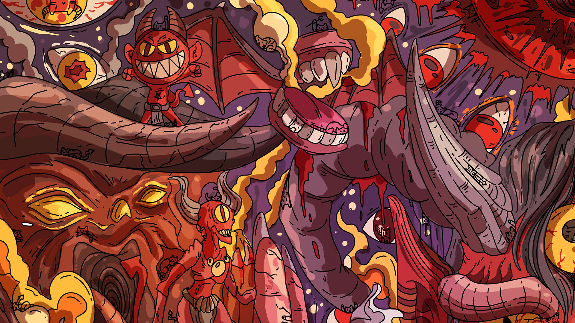 Screenshot for 100 Demon Cats