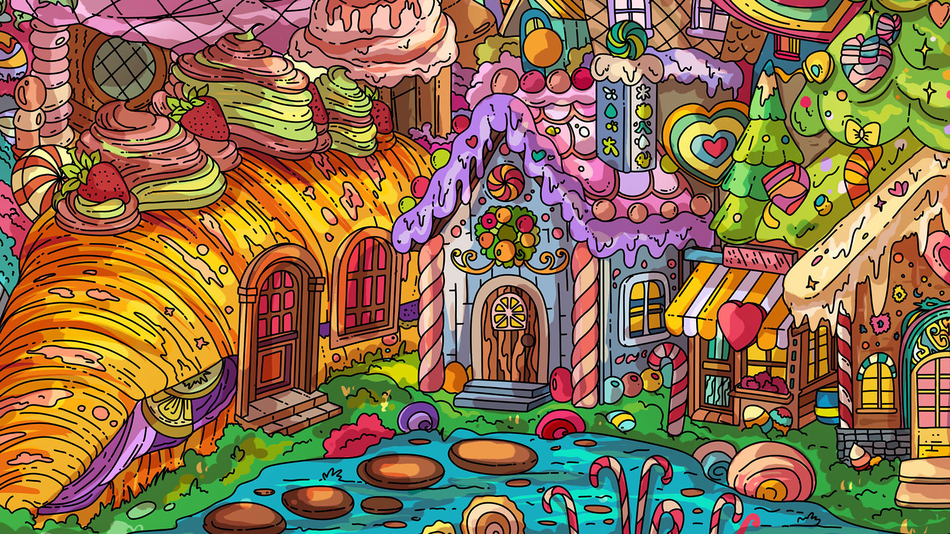 Screenshot for 100 Candy Cats
