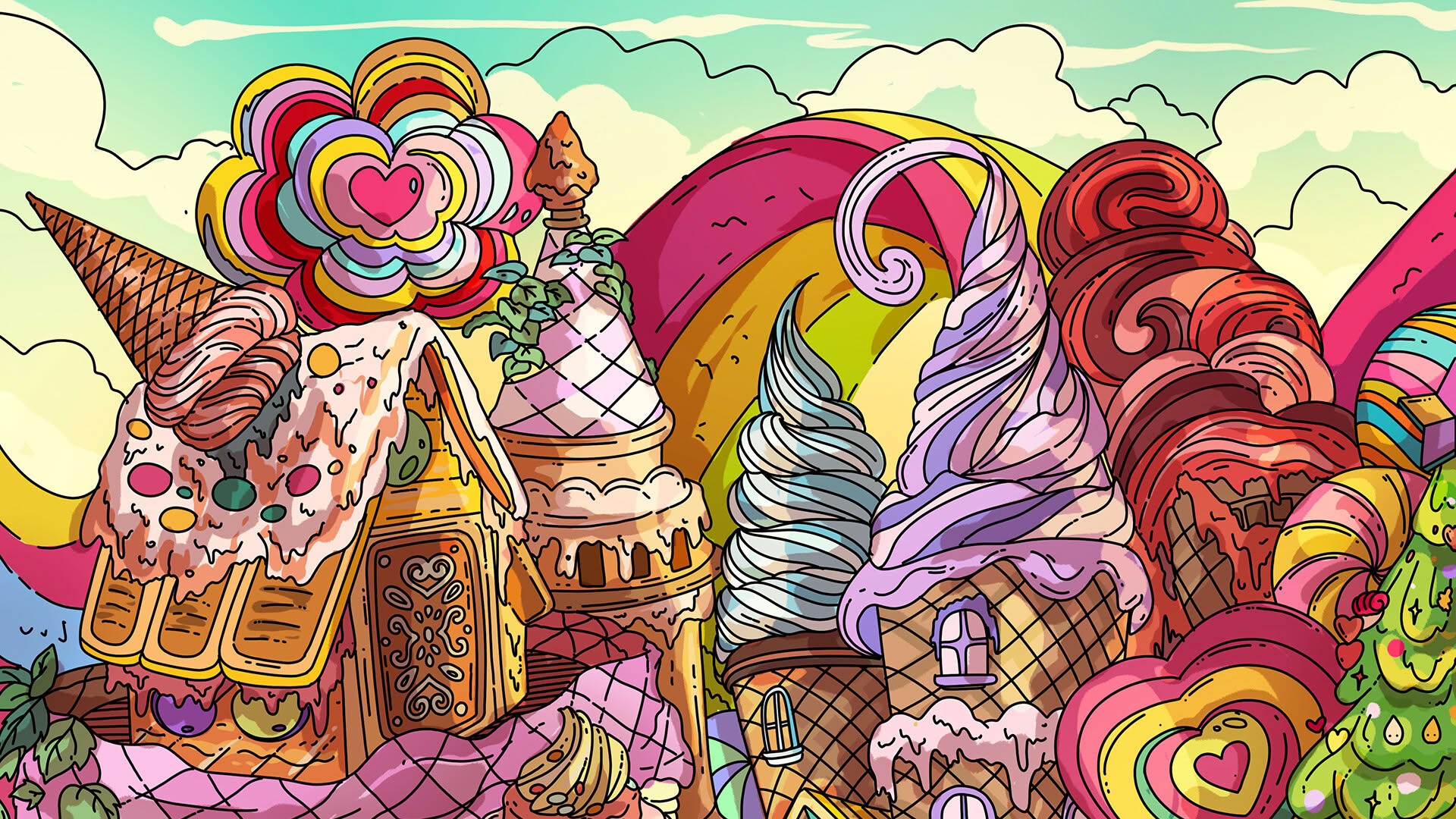 Screenshot for 100 Candy Cats