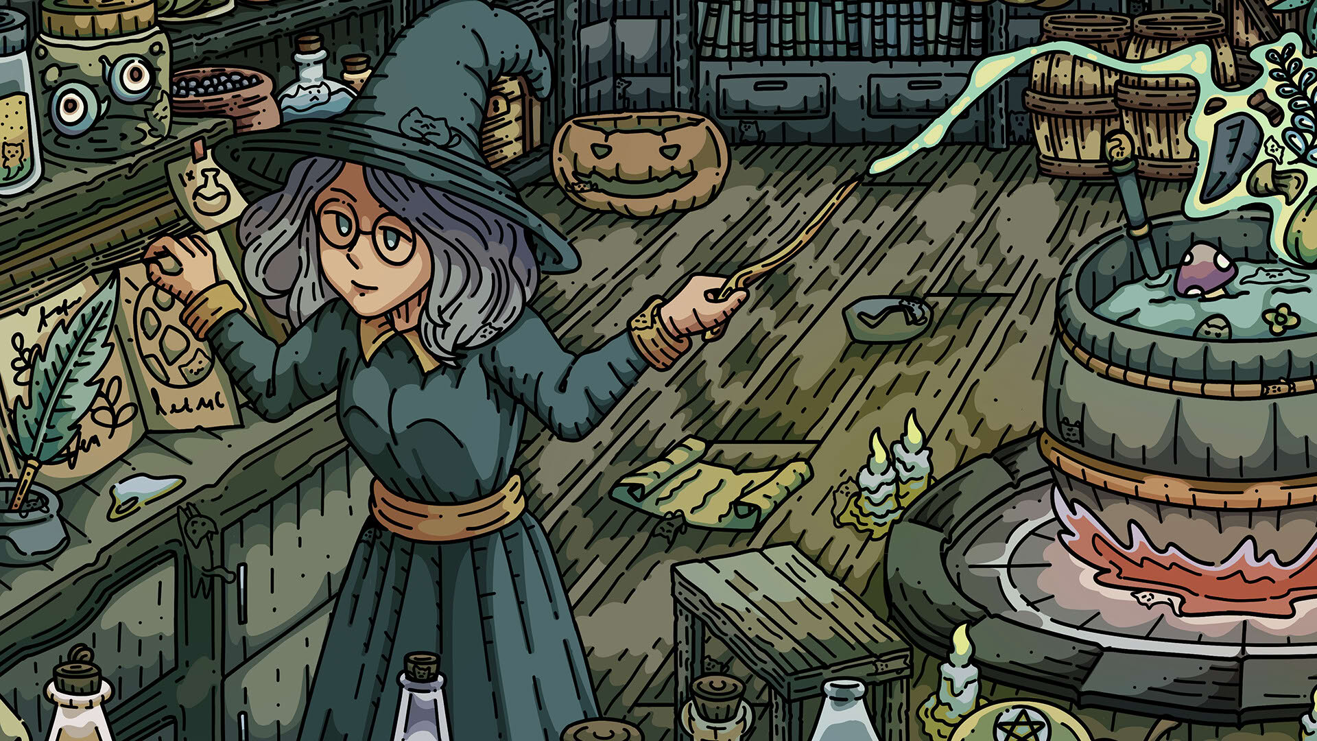 Screenshot for 100 Witch Cats