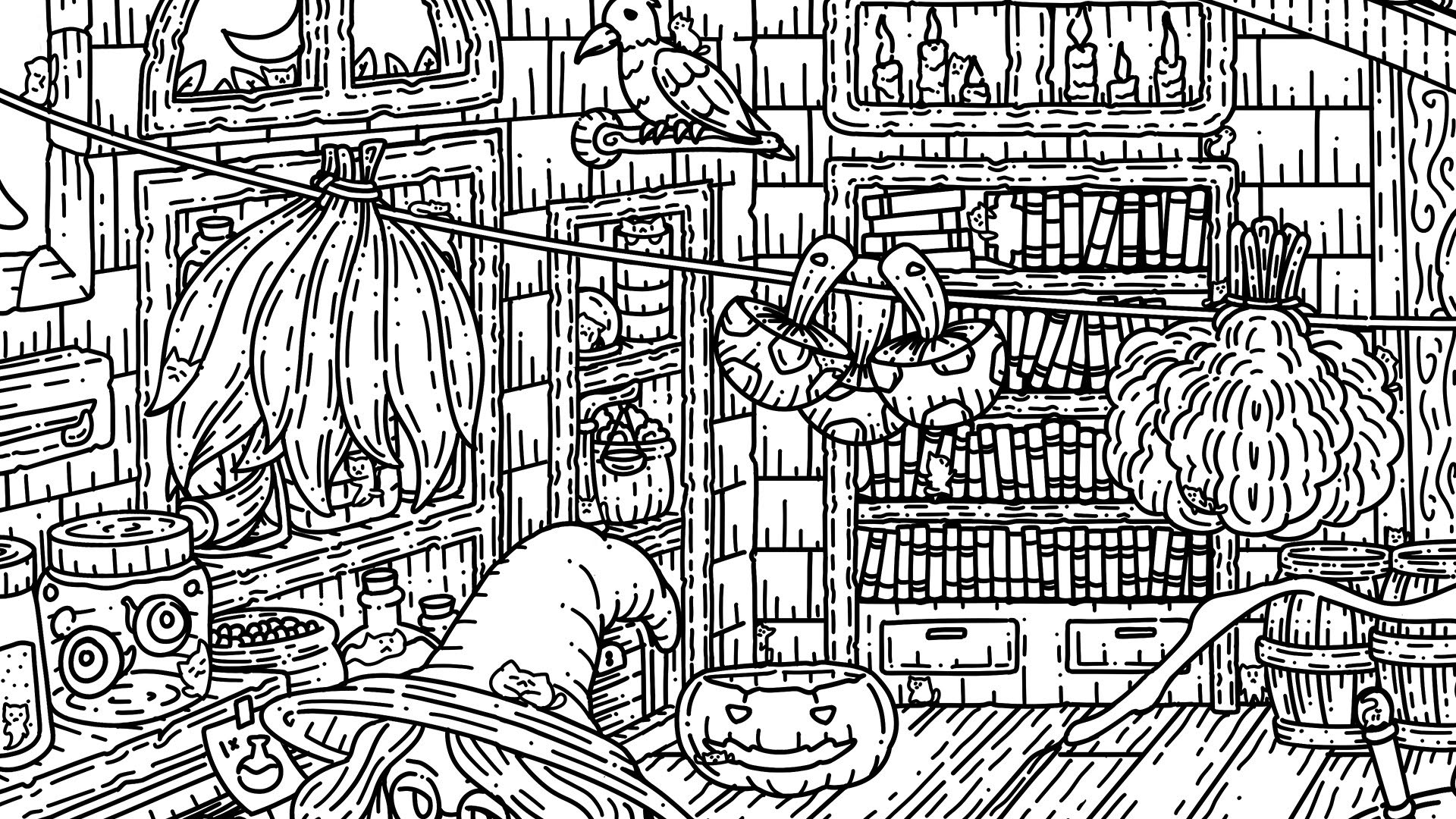 Screenshot for 100 Witch Cats
