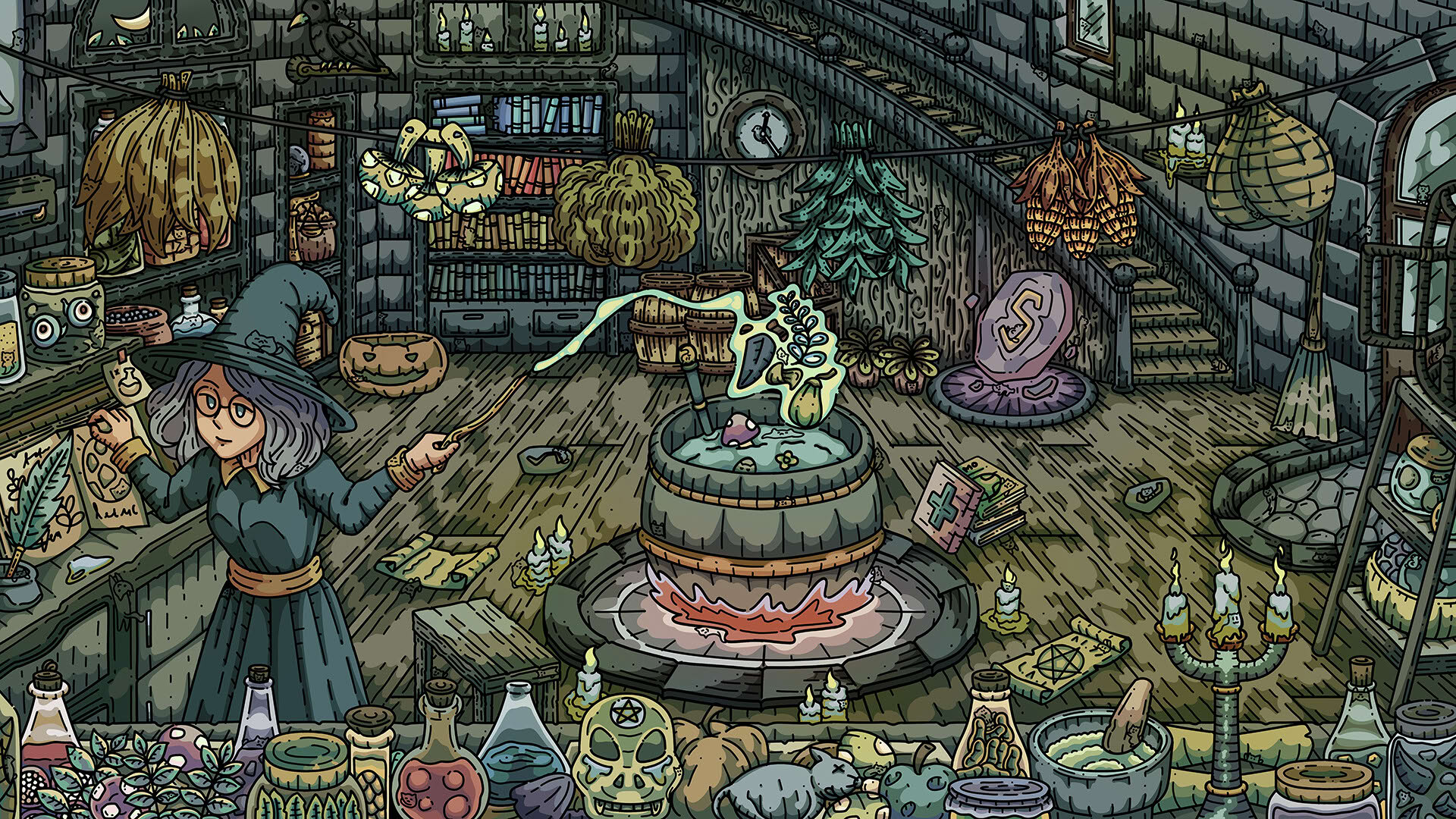 Screenshot for 100 Witch Cats