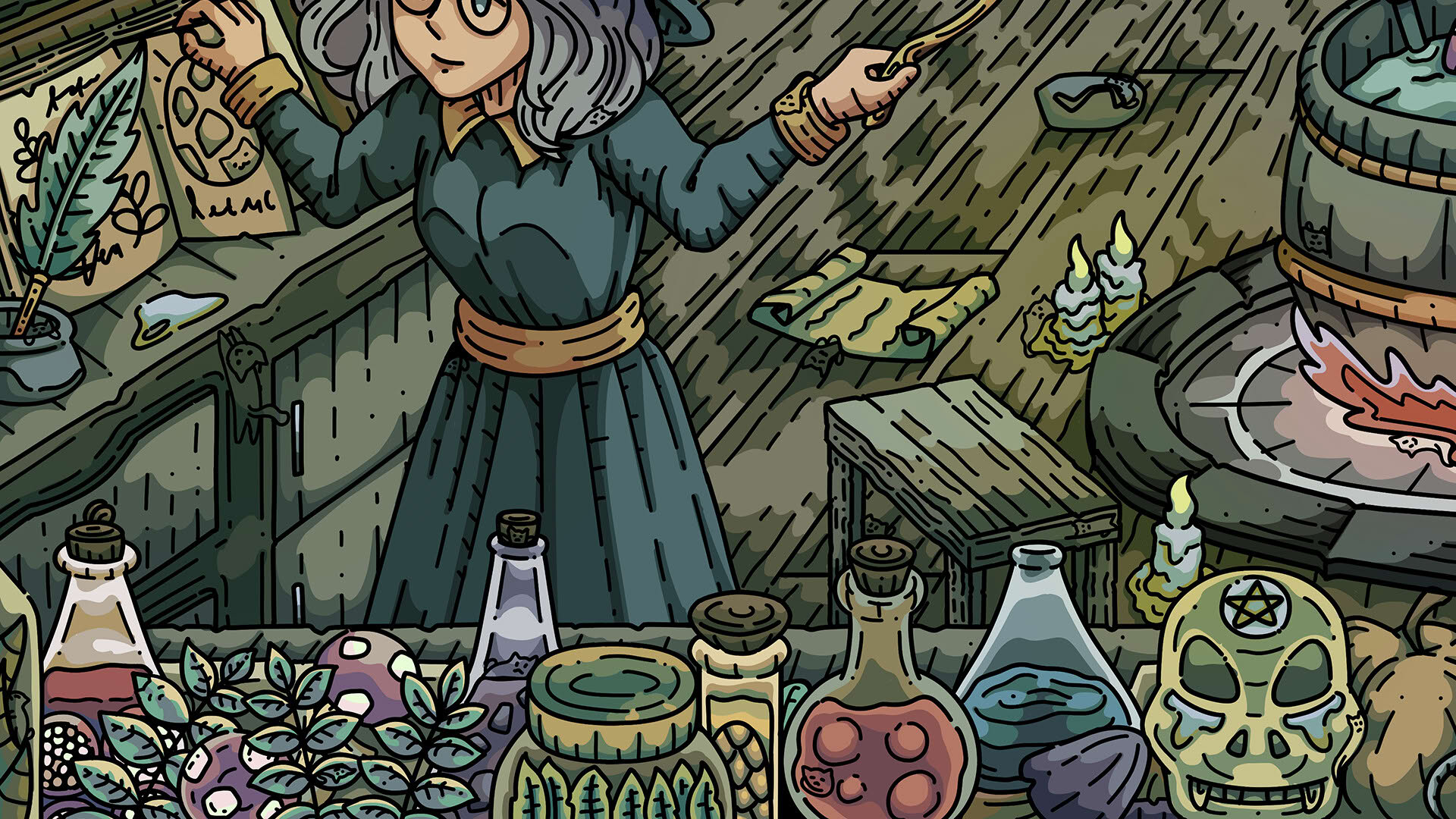 Screenshot for 100 Witch Cats