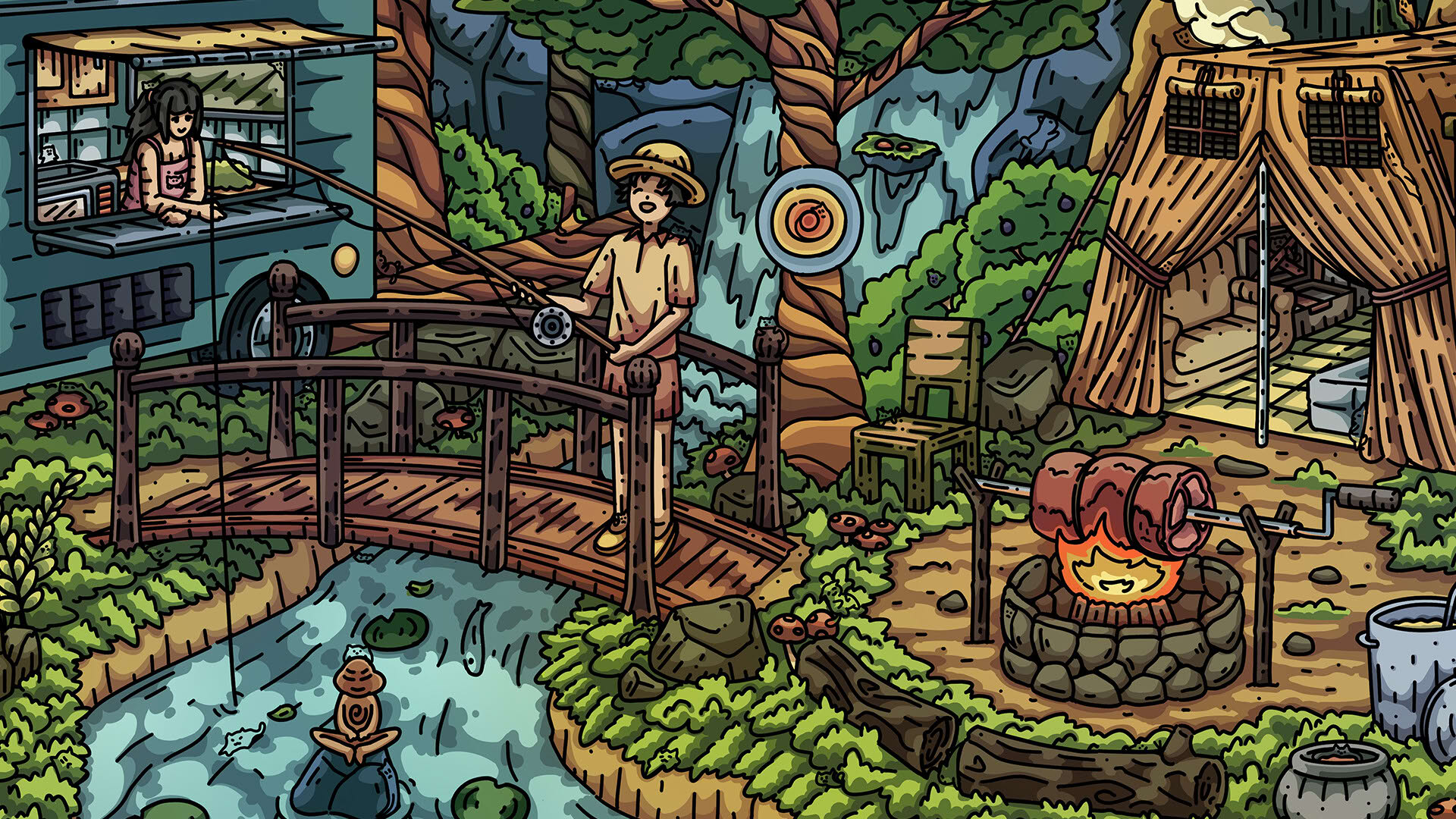 Screenshot for 100 Camp Cats
