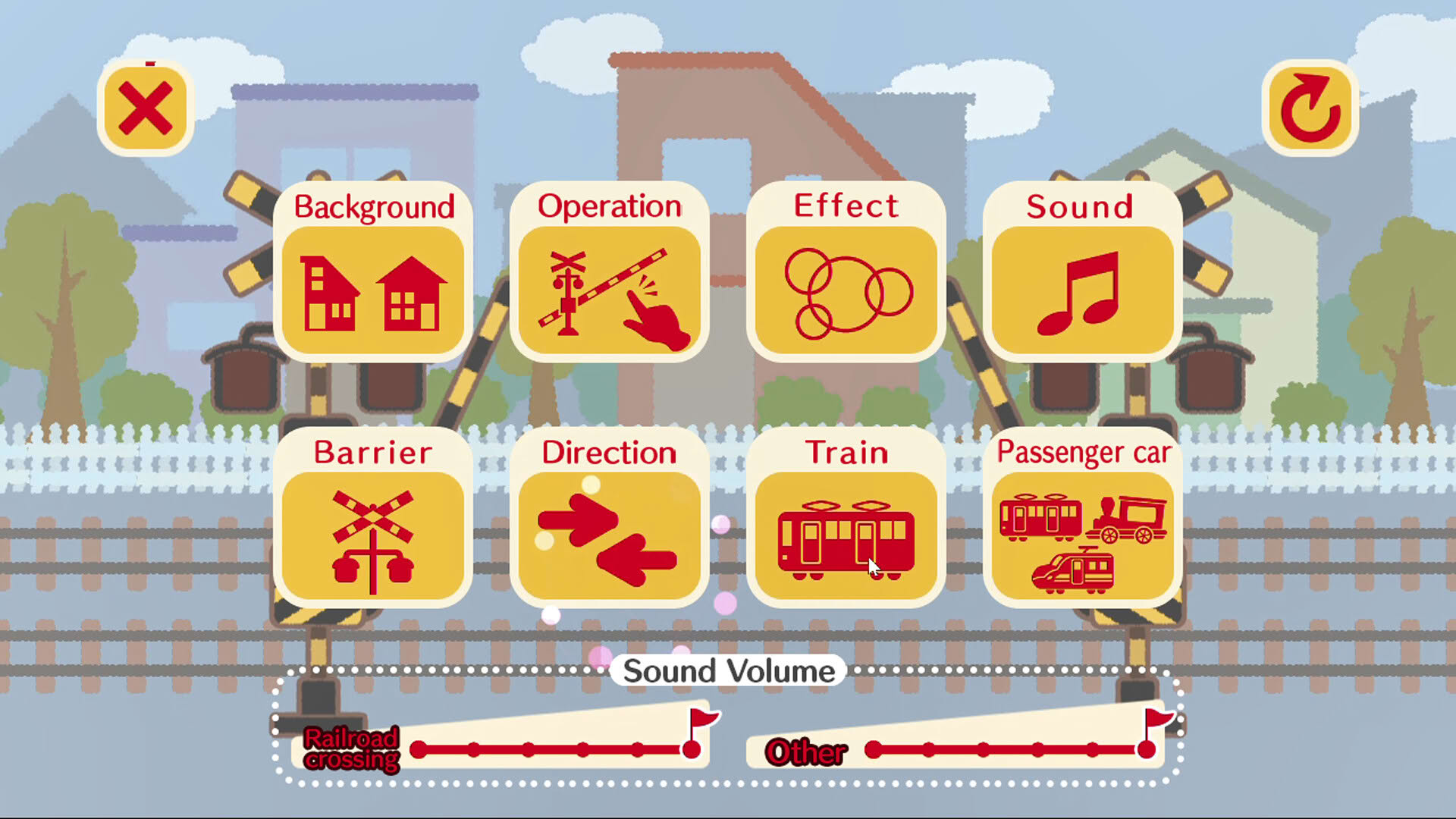 Screenshot for Railroad Crossing Play