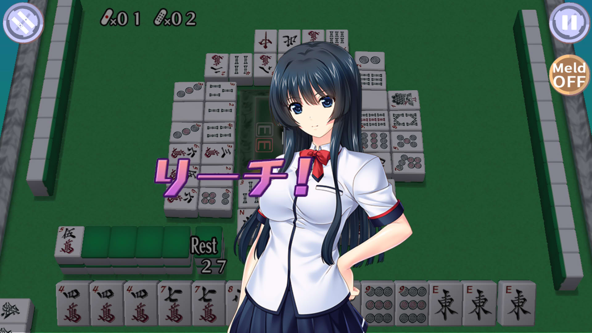 Screenshot for Mahjong Pretty Girls Battle