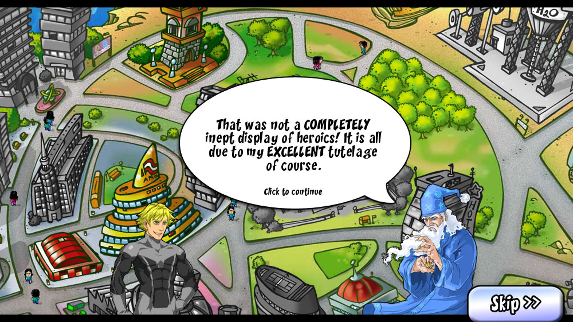 Screenshot for Spandex Force: Champion Rising