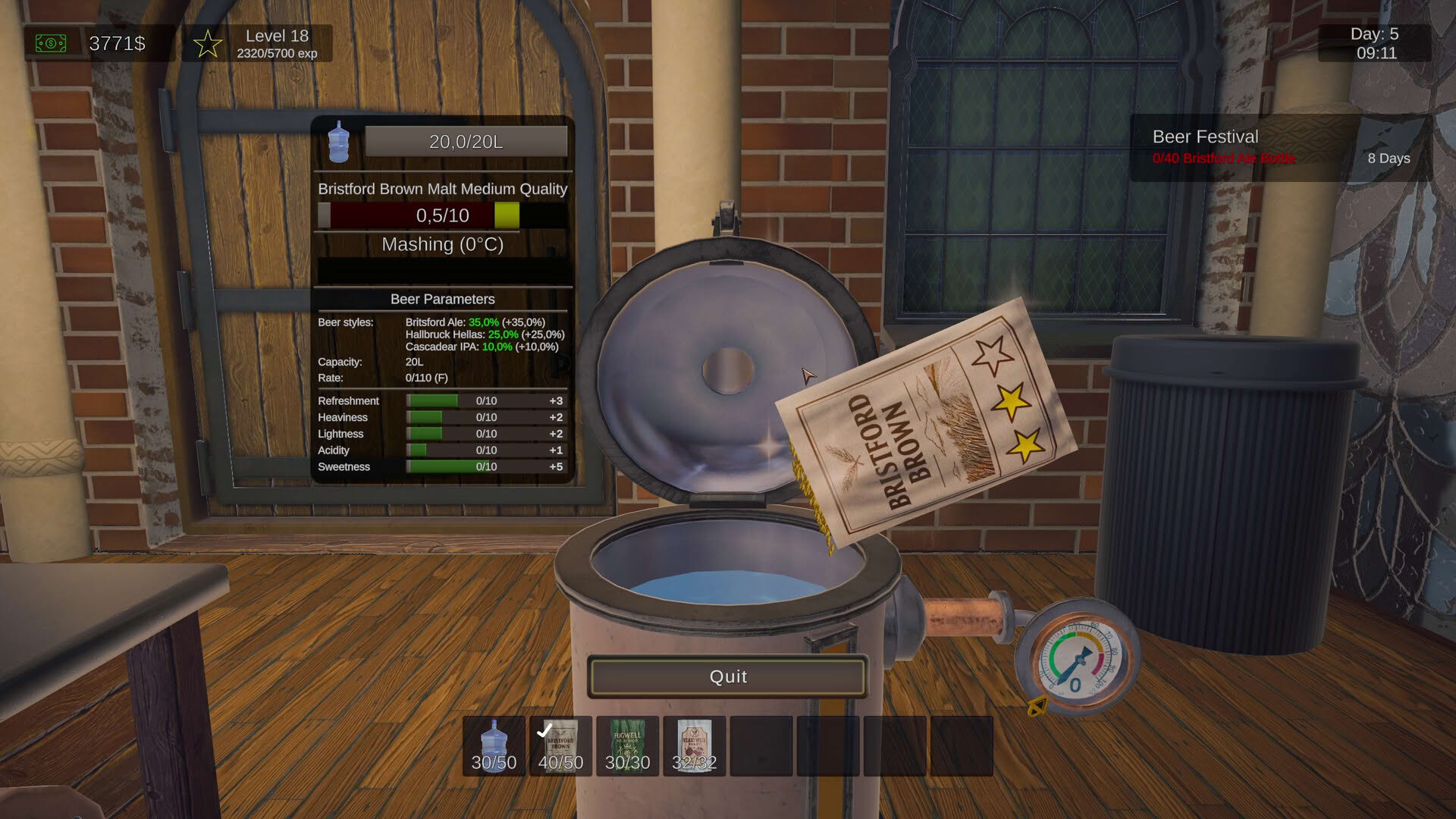 Screenshot for Beer Manufacture Simulator