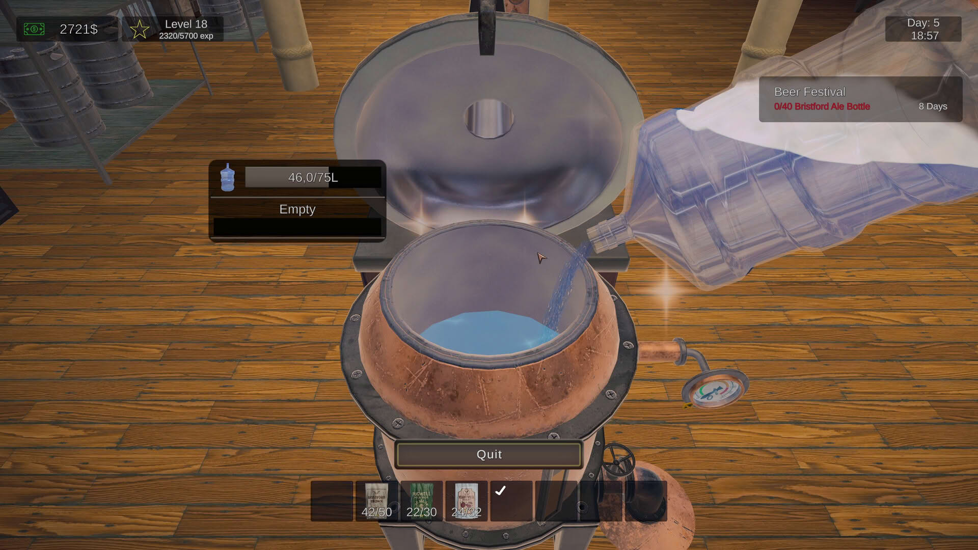 Screenshot for Beer Manufacture Simulator