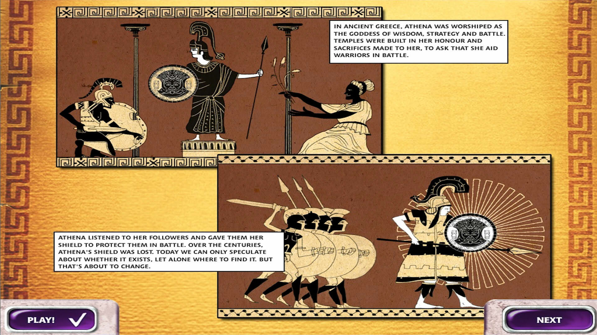 Screenshot for Mahjong Mysteries: Ancient Athena