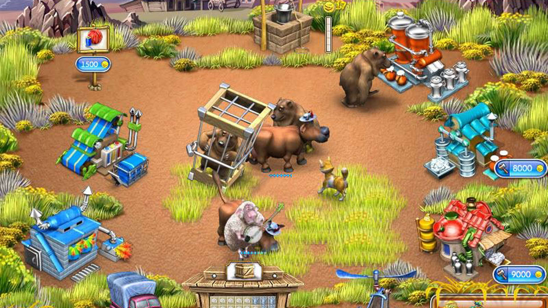 Screenshot for Farm Frenzy 3: American Pie