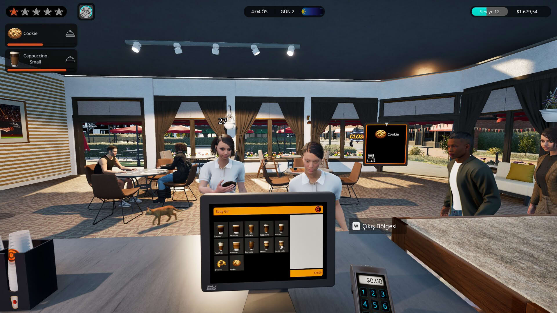 Screenshot for Cafe Crew Simulator