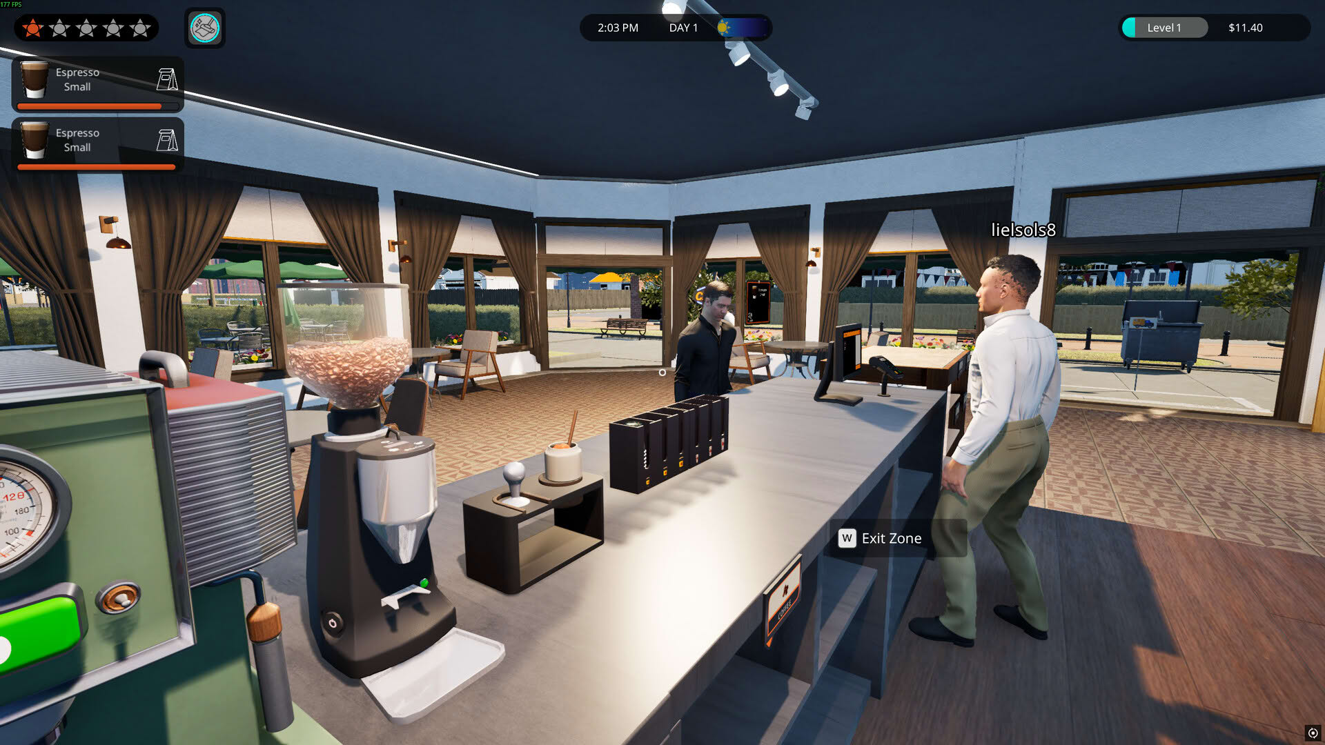 Screenshot for Cafe Crew Simulator